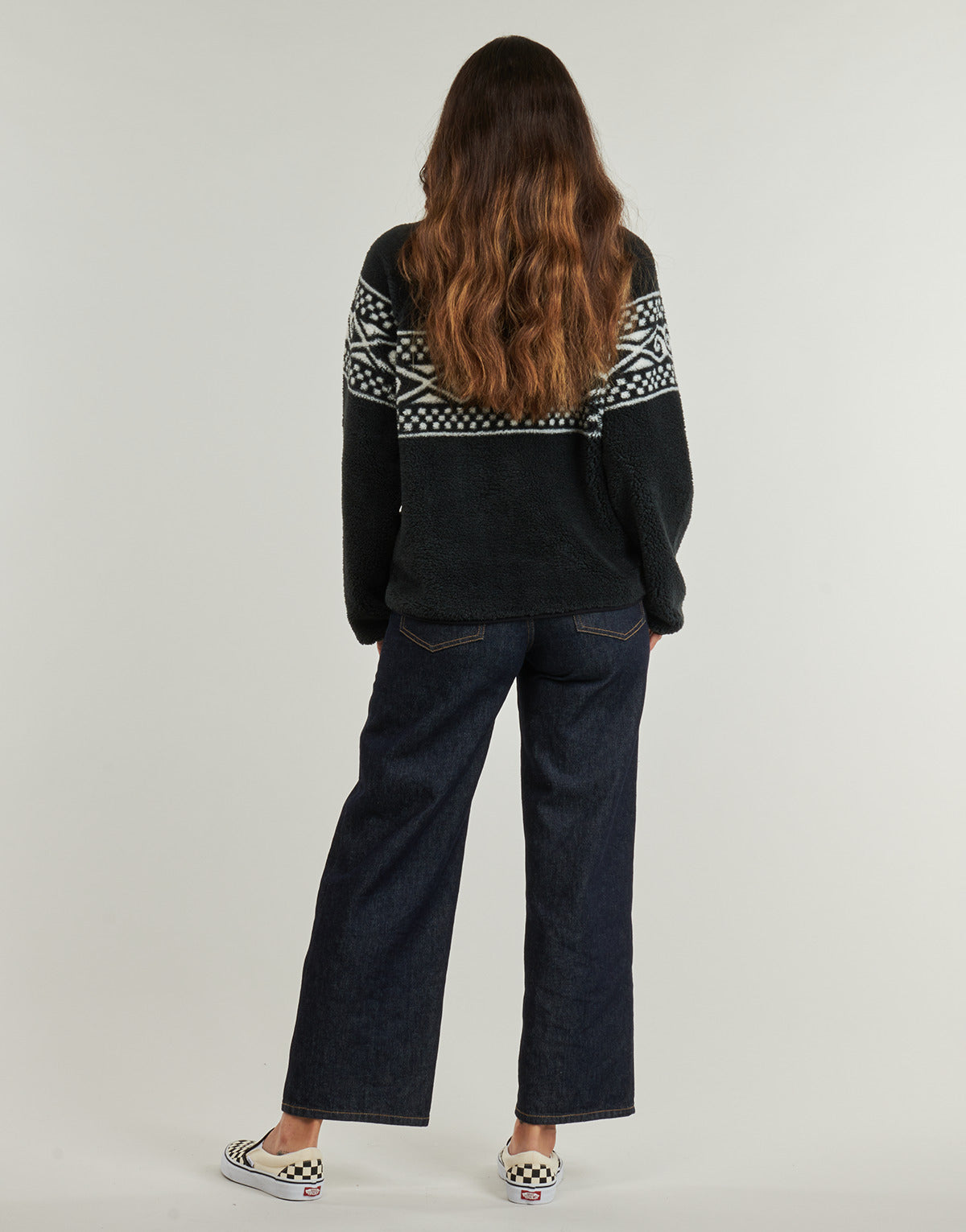 Felpa Donna Rip Curl OCEANIC COSMIC KISS POLAR Nero