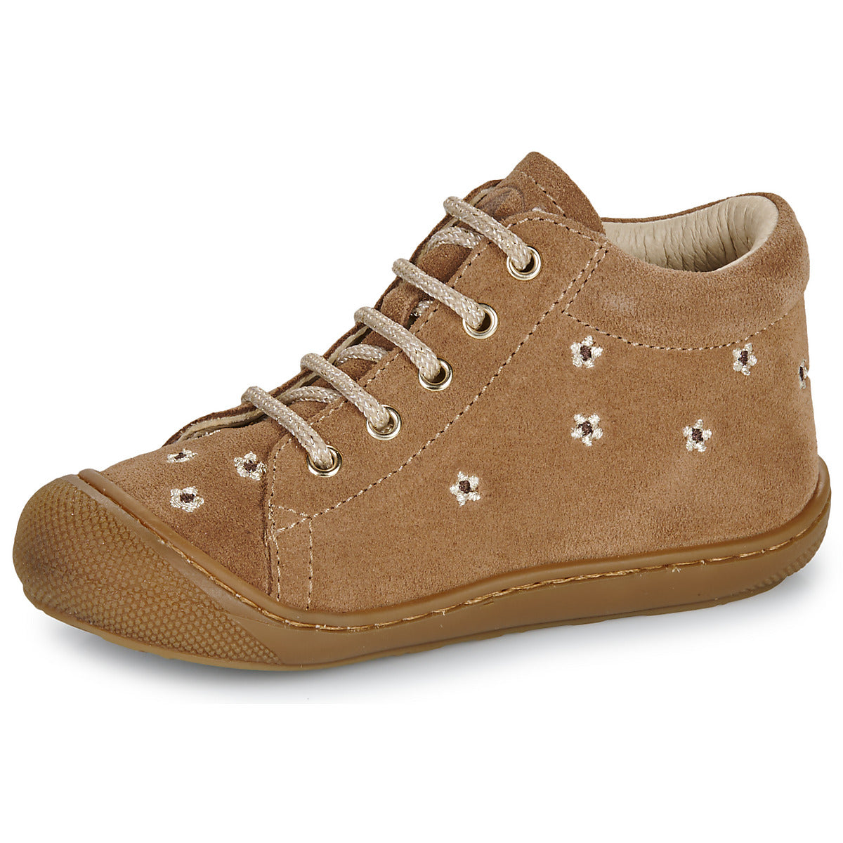 Scarpe bambini ragazza Naturino COCOON EMBR ZIP Beige