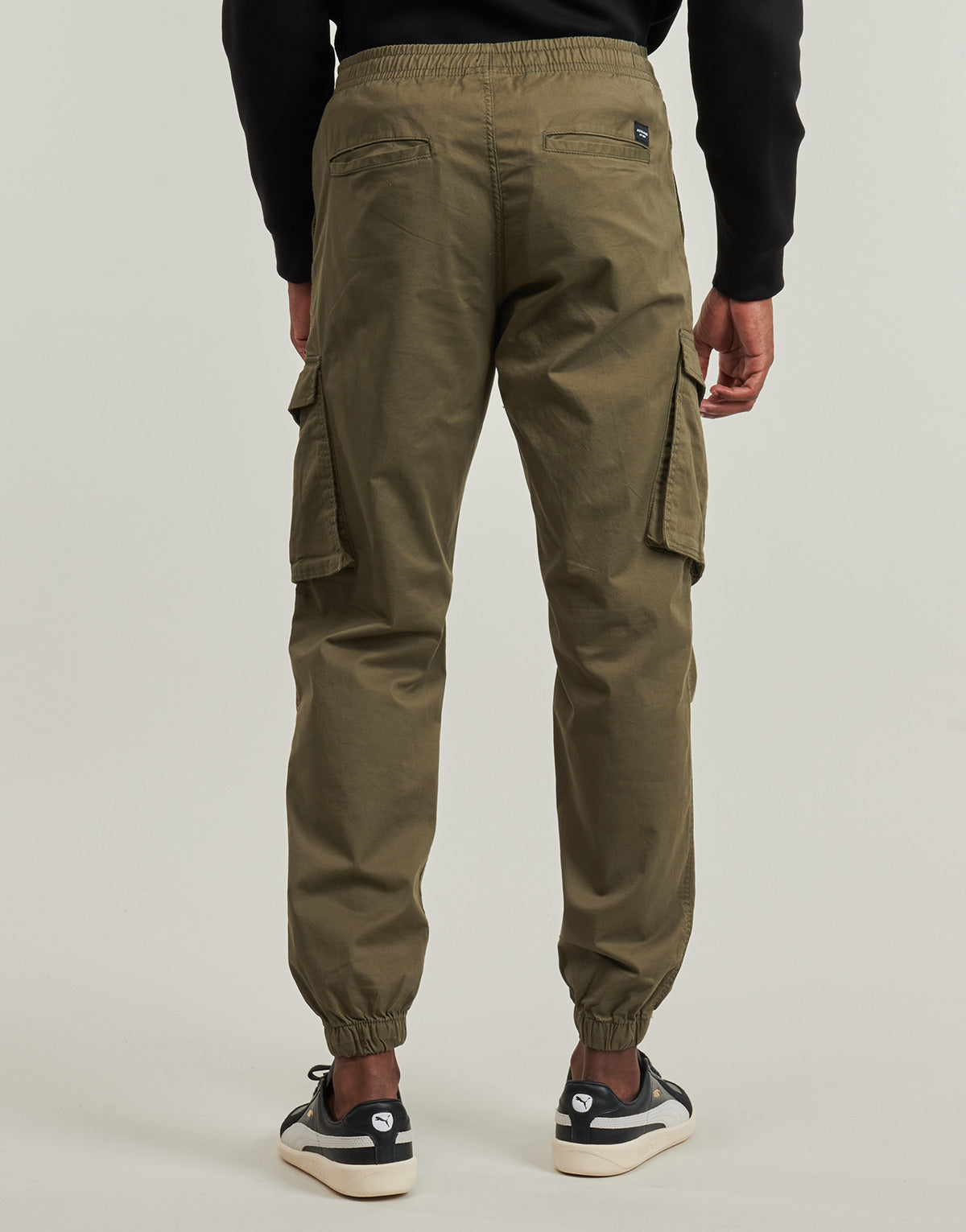Pantalone Cargo Uomo Jack & Jones JPSTKANE NOAH CUFFED CARGO Kaki