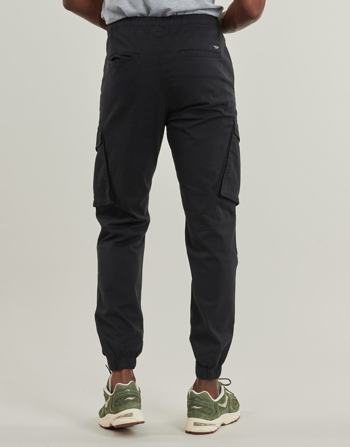 Pantalone Cargo Uomo Jack & Jones JPSTKANE NOAH CUFFED CARGO Nero