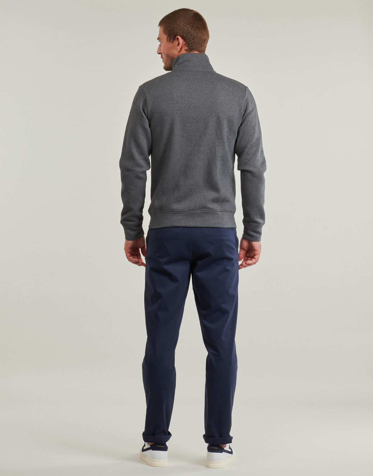 Felpa Uomo Jack & Jones JPRBLURONALDO Grigio