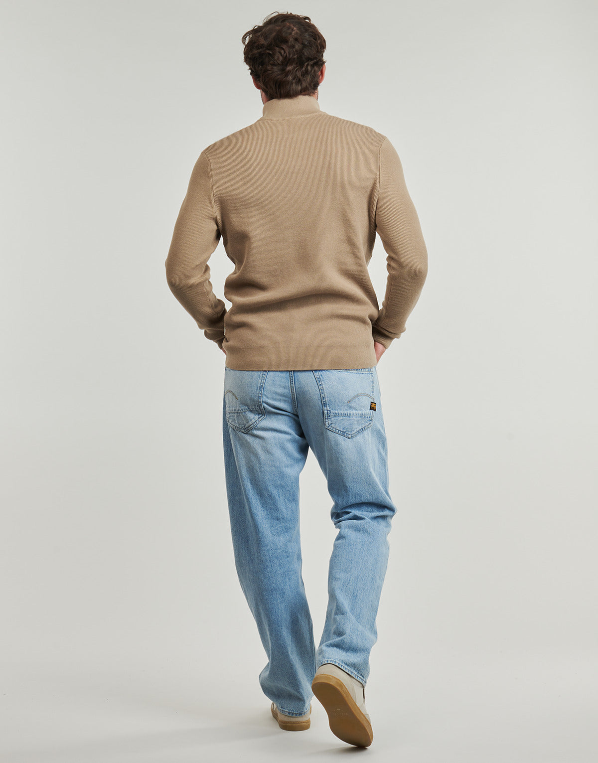 Maglione Uomo Only & Sons ONSPHIL REG Beige