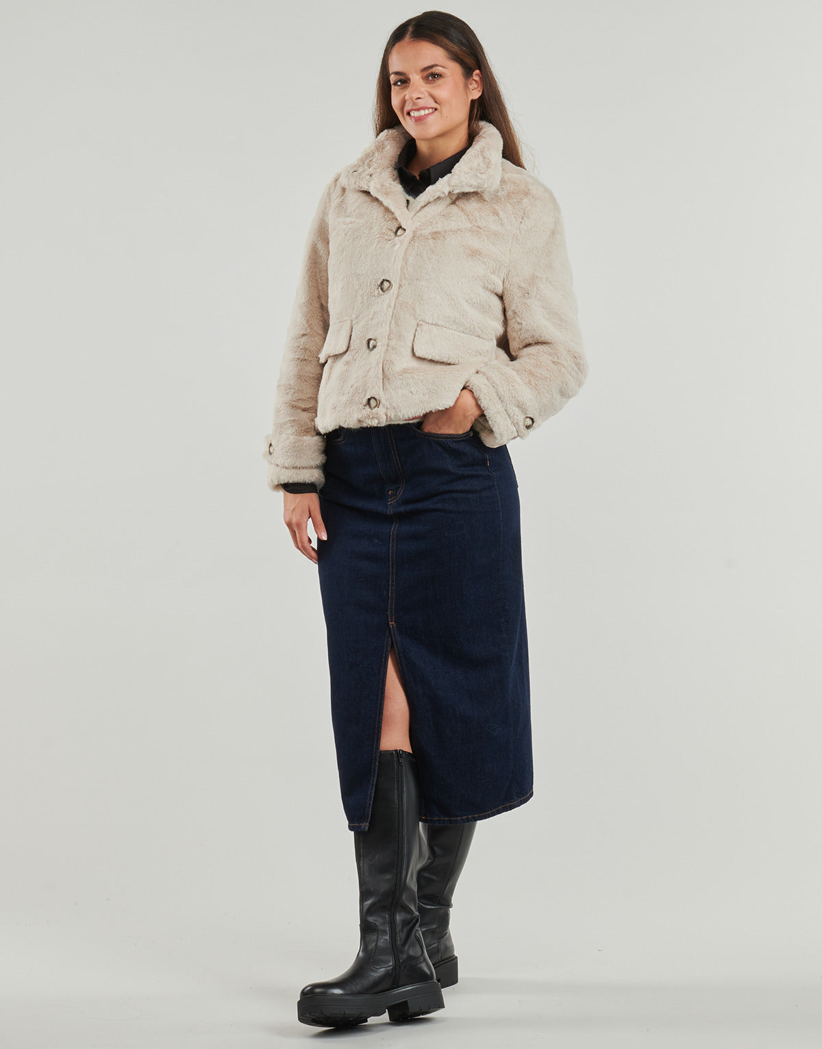 Mantella Donna Vero Moda VMSONJAEVA Beige