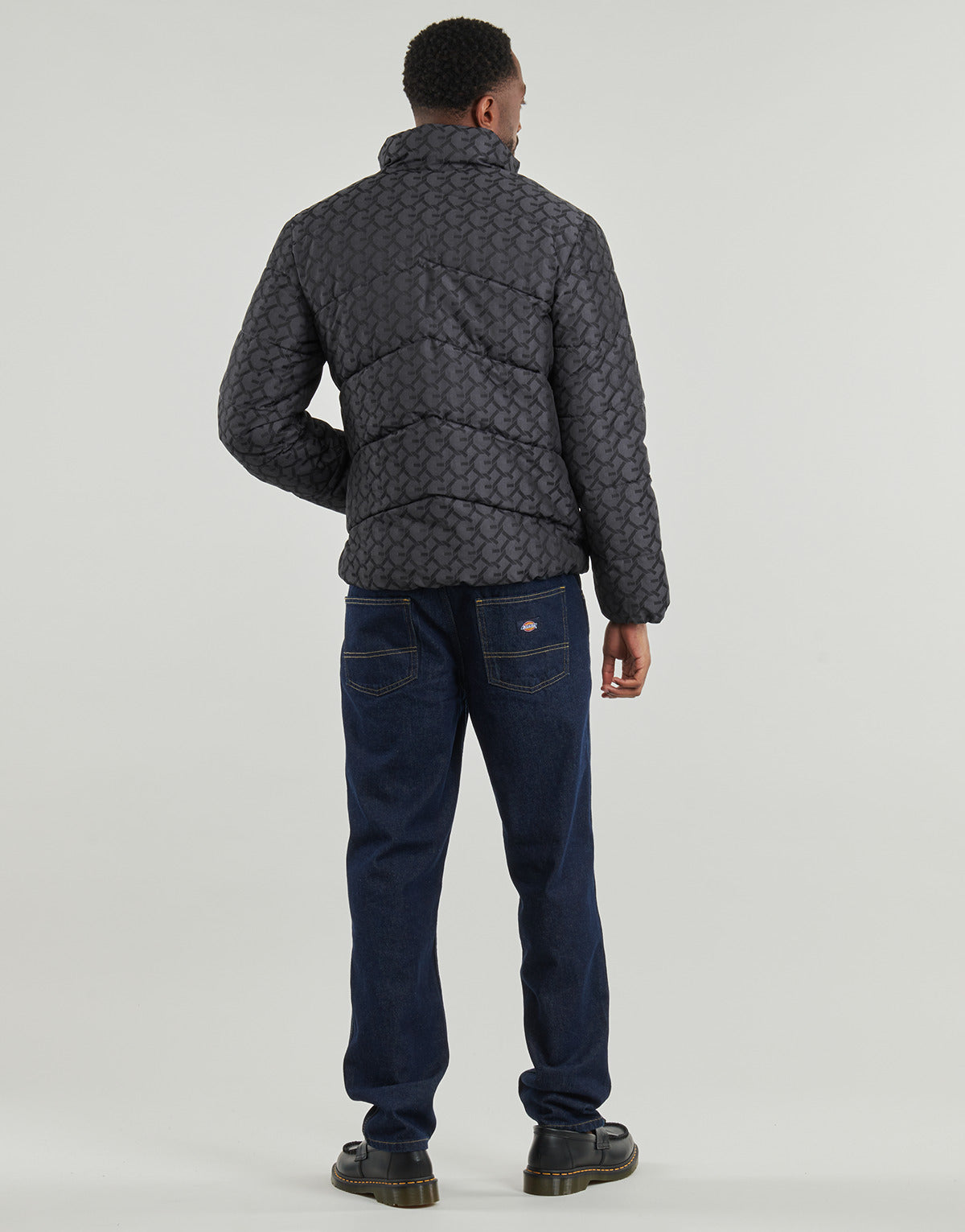 Piumino Uomo Guess G CHAIN PUFFA JACKET Marine