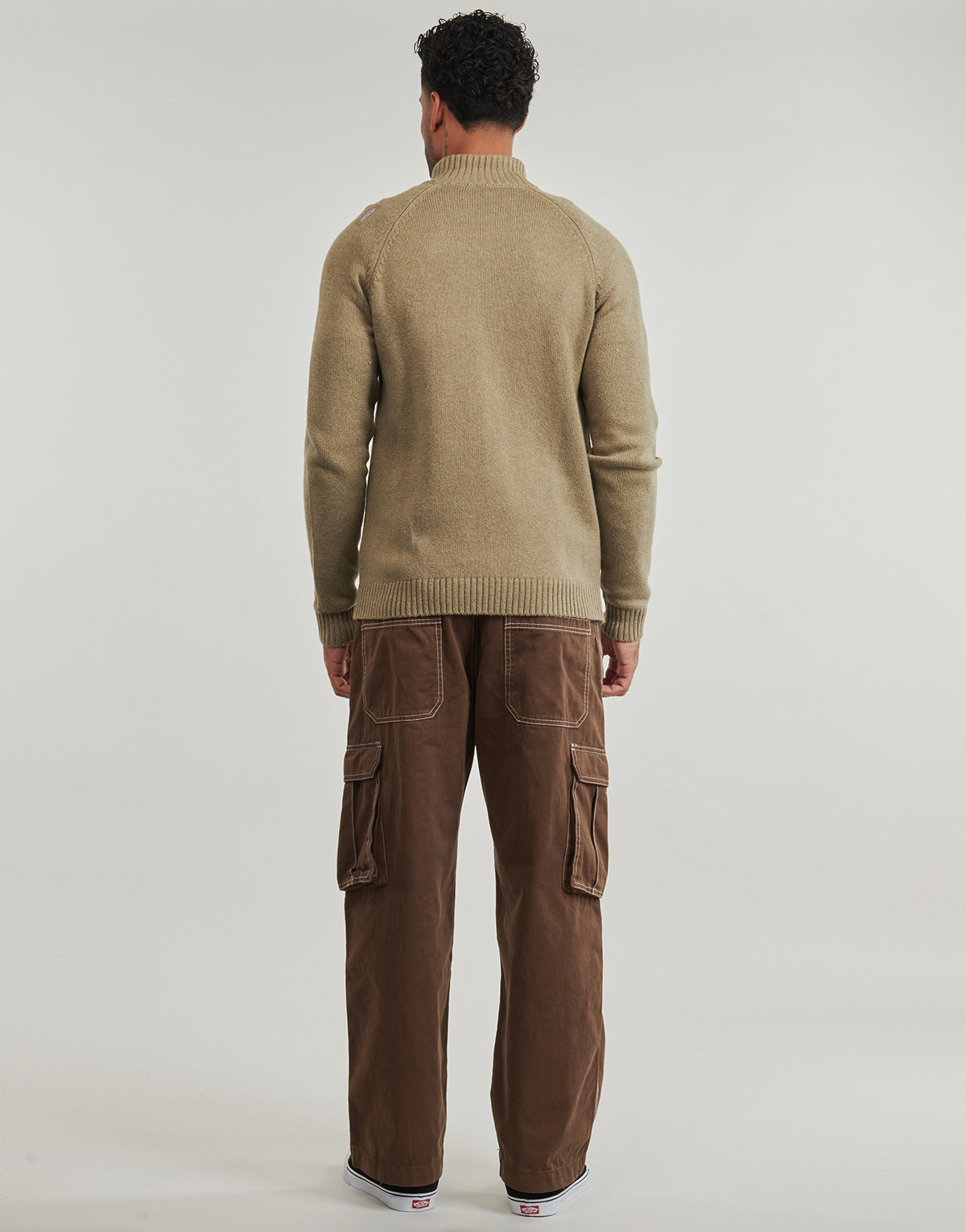 Gilet / Cardigan Uomo Oxbow R2CURRENT Beige