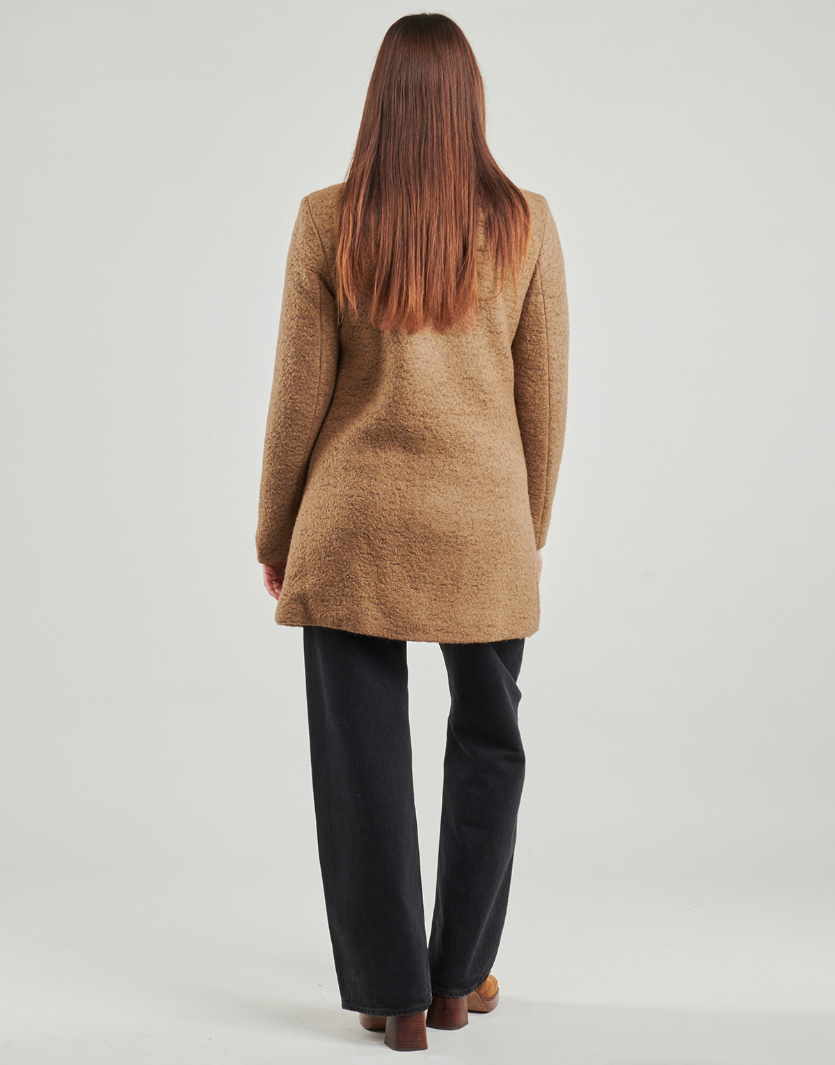 Mantella Donna Only ONLNEWSOPHIA WOOL Marrone