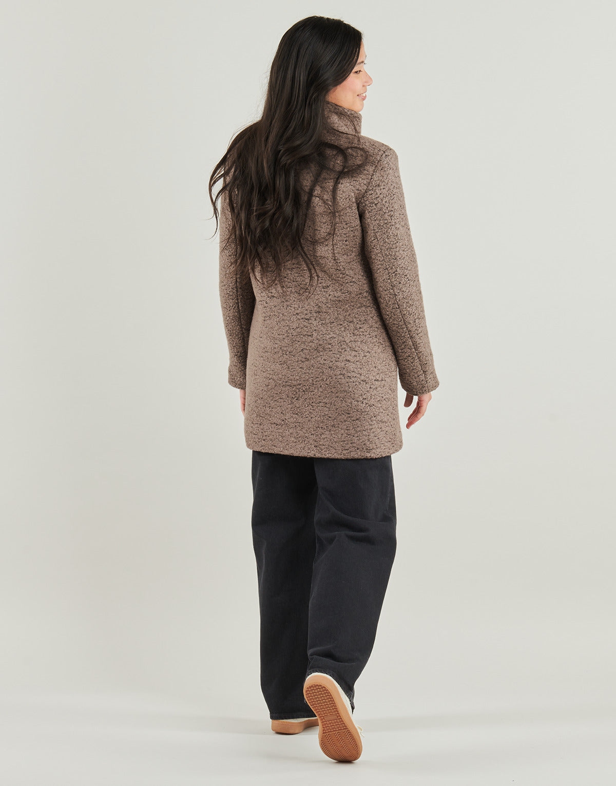 Mantella Donna Only ONLNEWSOPHIA WOOL Marrone