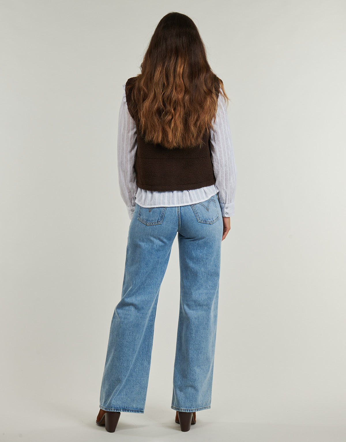 Piumino Donna Only ONLSANDRA TEDDY Marrone