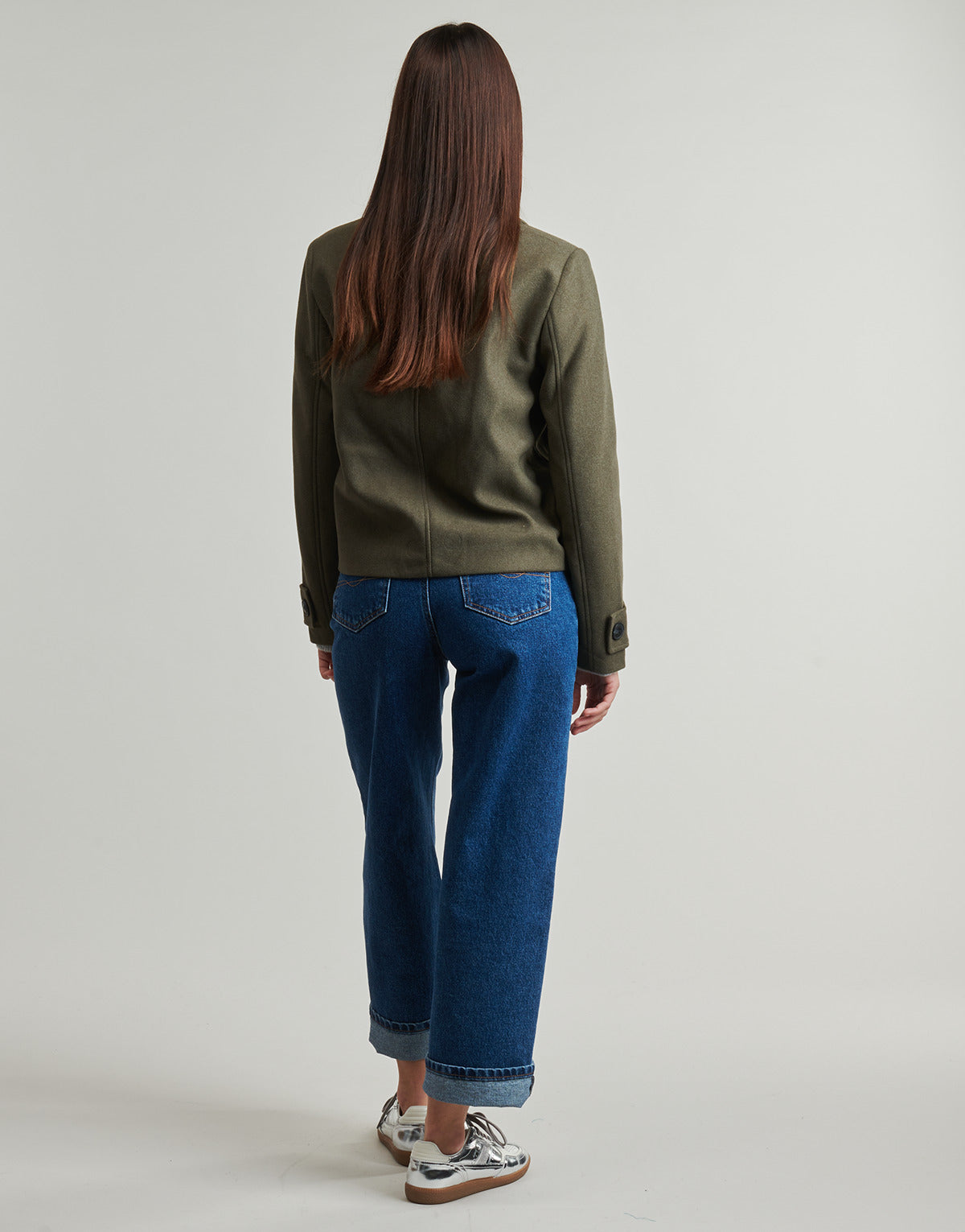 Mantella Donna Only ONLFREJA LIFE SHORT Kaki