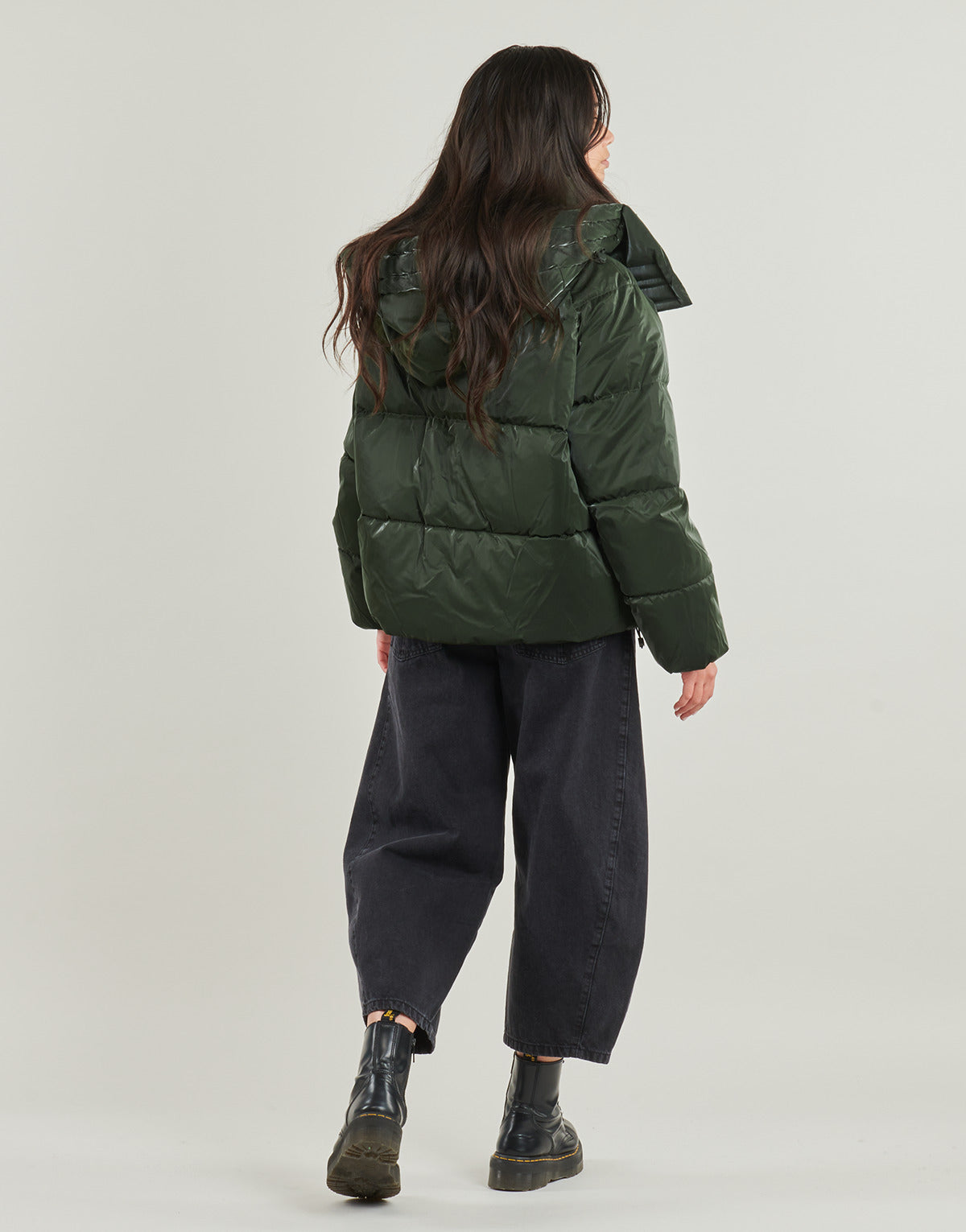 Piumino Donna Only ONLBERGEN LIFE OVERSIZED PUFFER Kaki