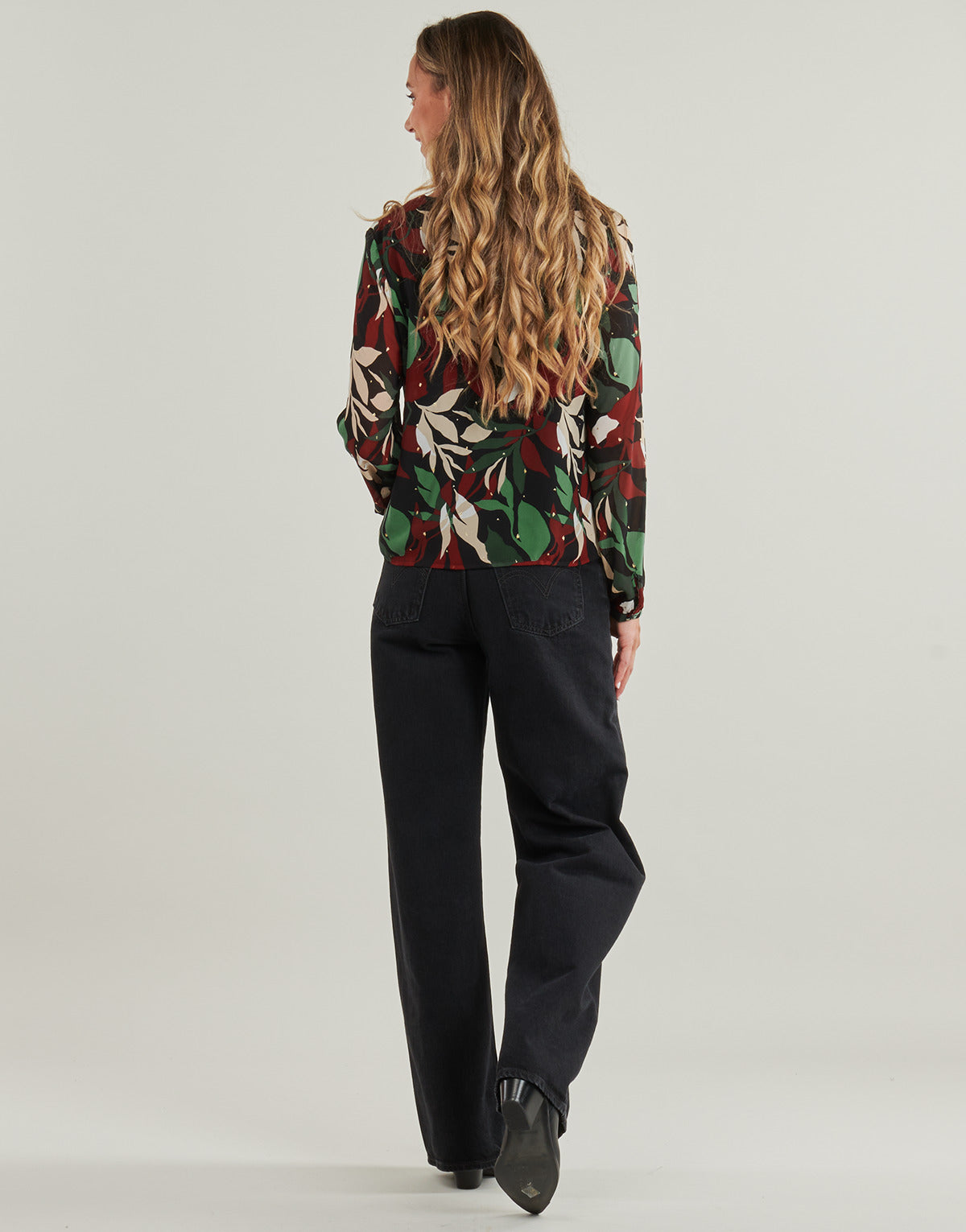 Camicetta Donna Only ONLGABRI FR L/S LUREX Multicolore