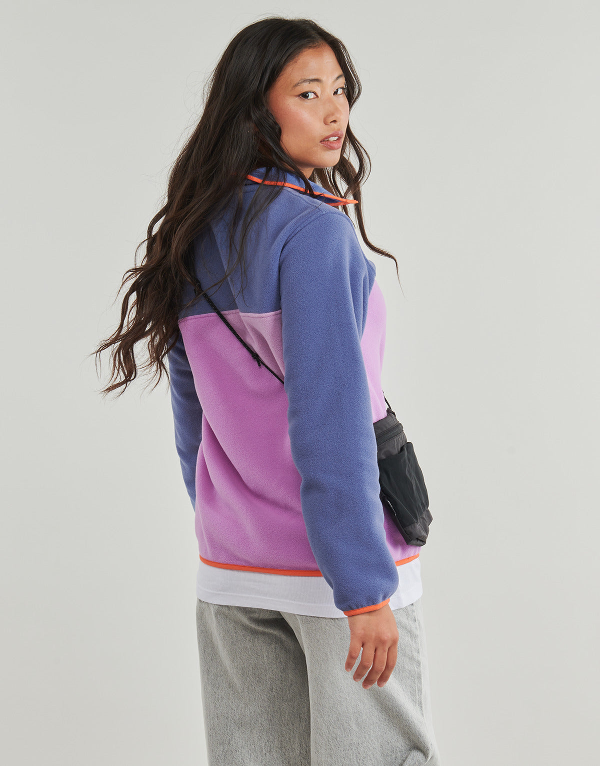 Felpa Donna Patagonia W'S LW SYNCH SNAP-T P/O Viola