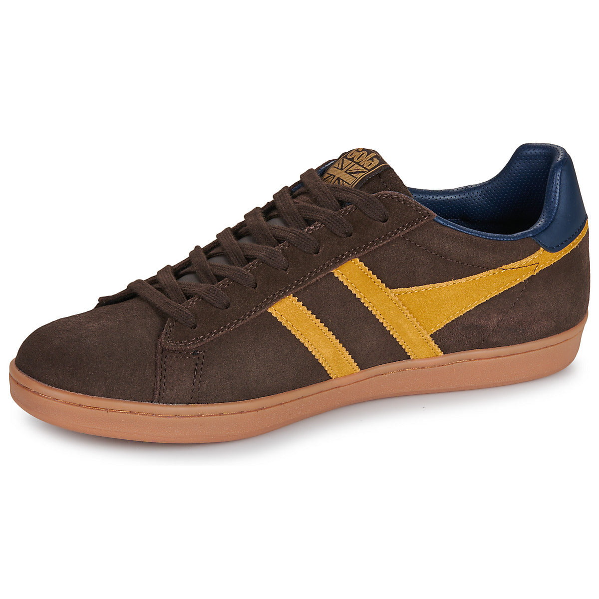 Sneakers Uomo Gola EQUIPE II SUEDE Marrone