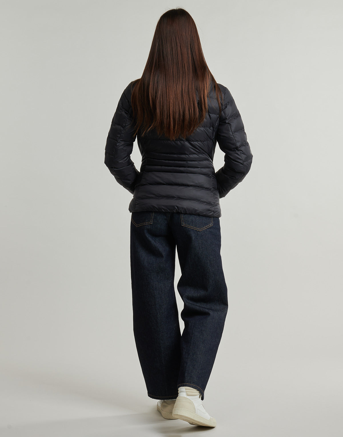 Piumino Donna Emporio Armani EA7 TRAIN CORE LADY W ECO DOWN JACKET HO MEDIUM PADDED - TRAIN CORE Nero