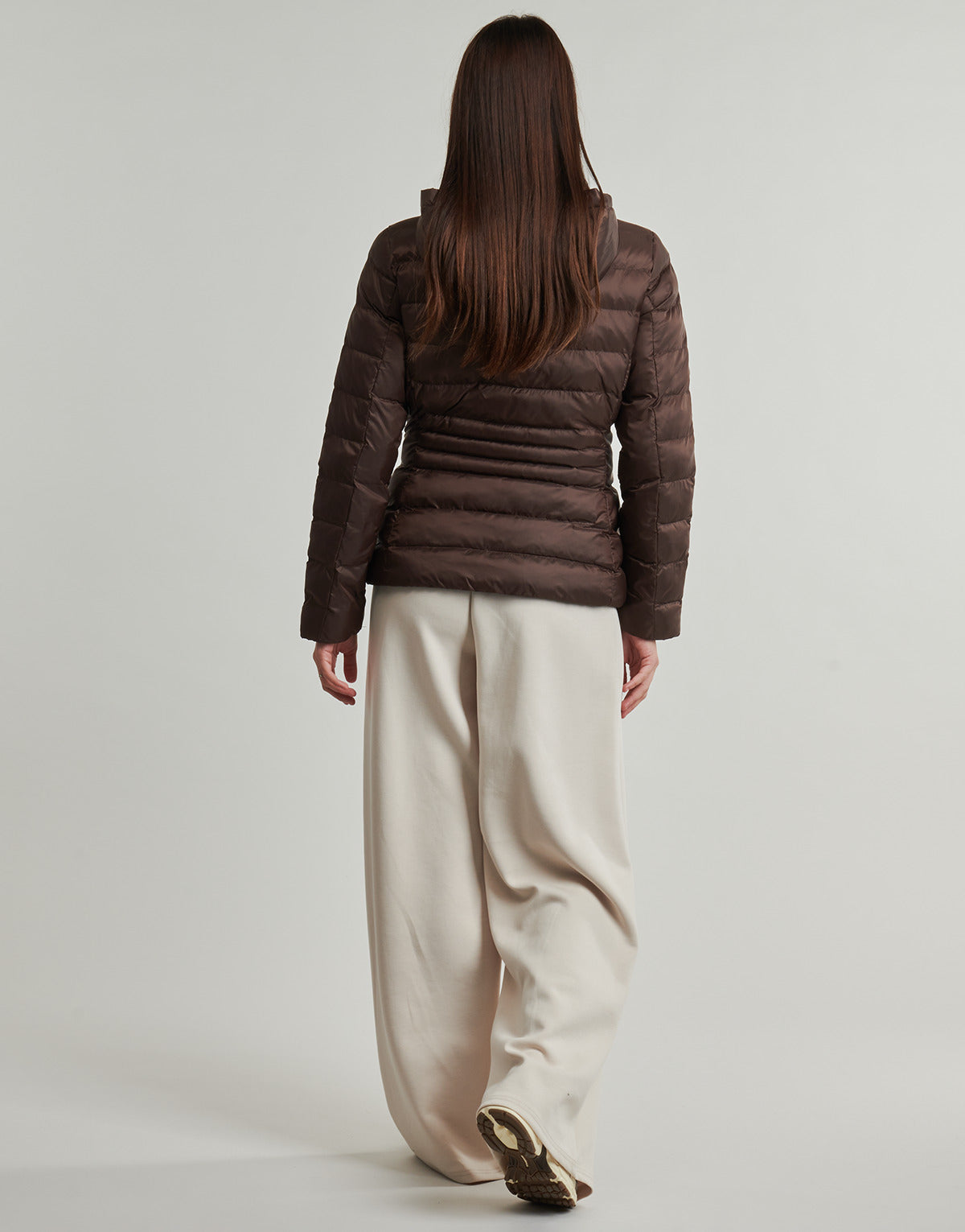 Piumino Donna Emporio Armani EA7 TRAIN CORE LADY W ECO DOWN JACKET HO MEDIUM PADDED - TRAIN CORE Marrone