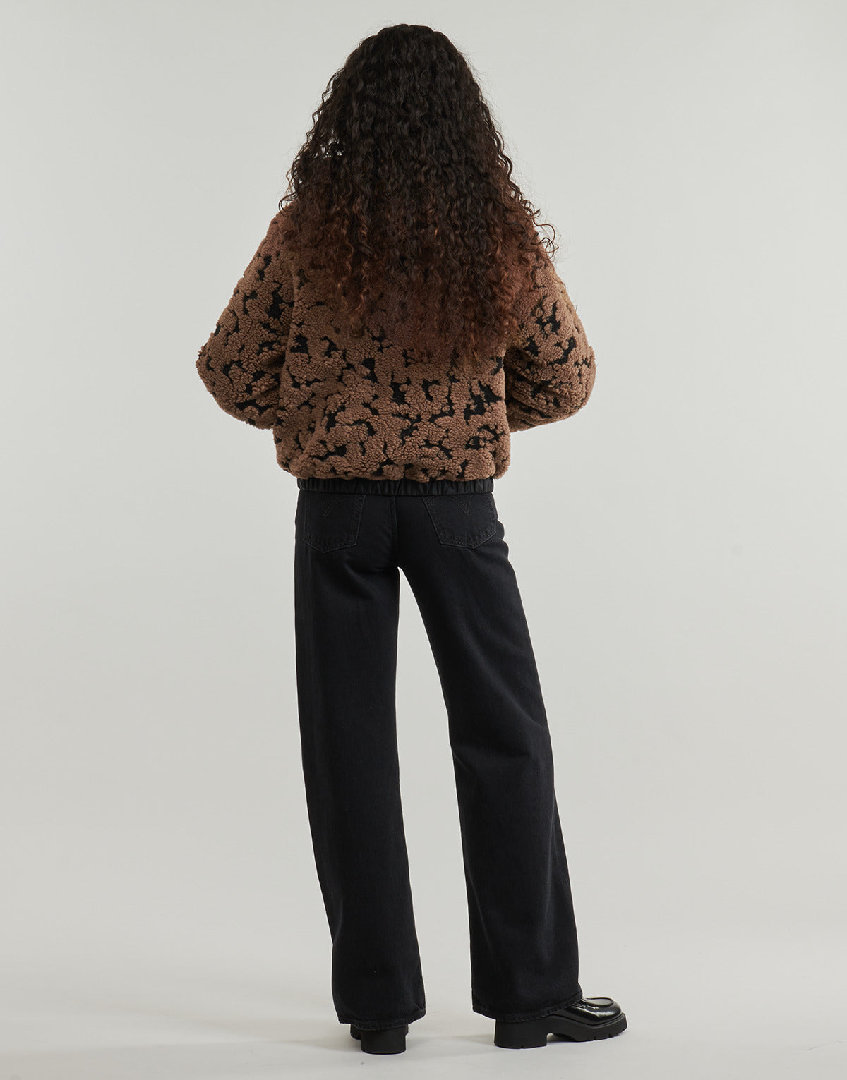 Piumino Donna Emporio Armani EA7 TRAIN GRAPHIC SERIES W REVERSIBLE JACKET MEDIUM PADDED - Marrone