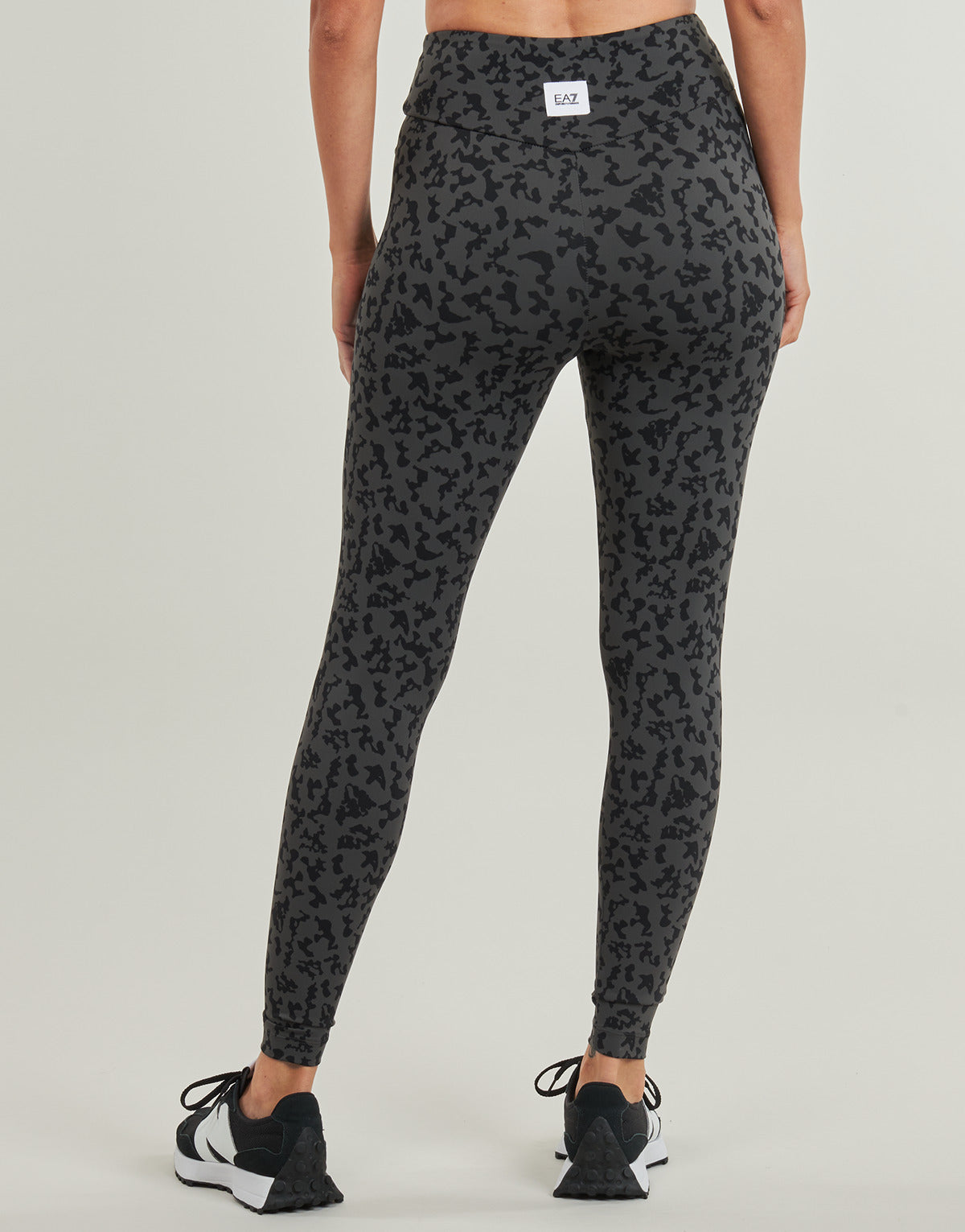 Collant Donna Emporio Armani EA7 TRAIN SPORTY 4EVER W LEGGINGS - TRAIN SPORTY 4EVER W LEGGINGS Grigio