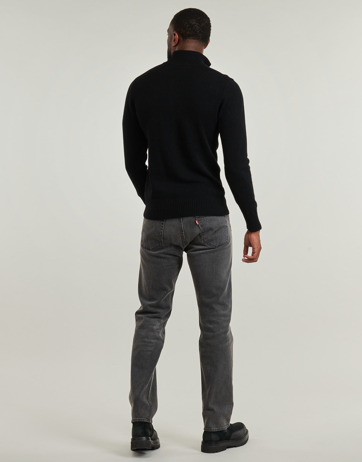 Maglione Uomo Schott PLLANCE2 Nero