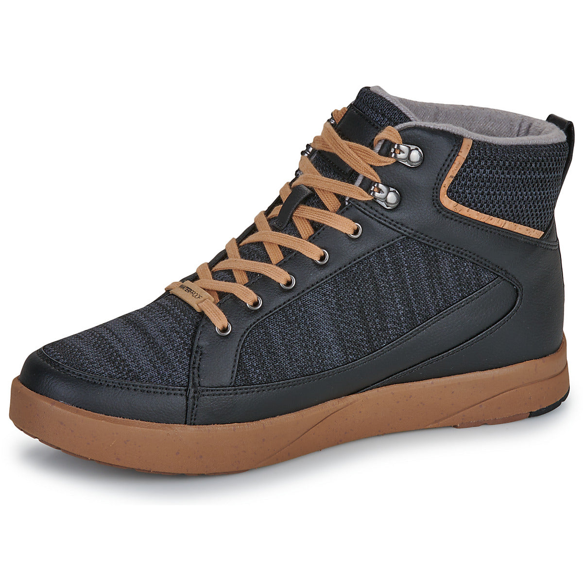 Sneakers alte Uomo Saola MACHU WATERPROOF Nero