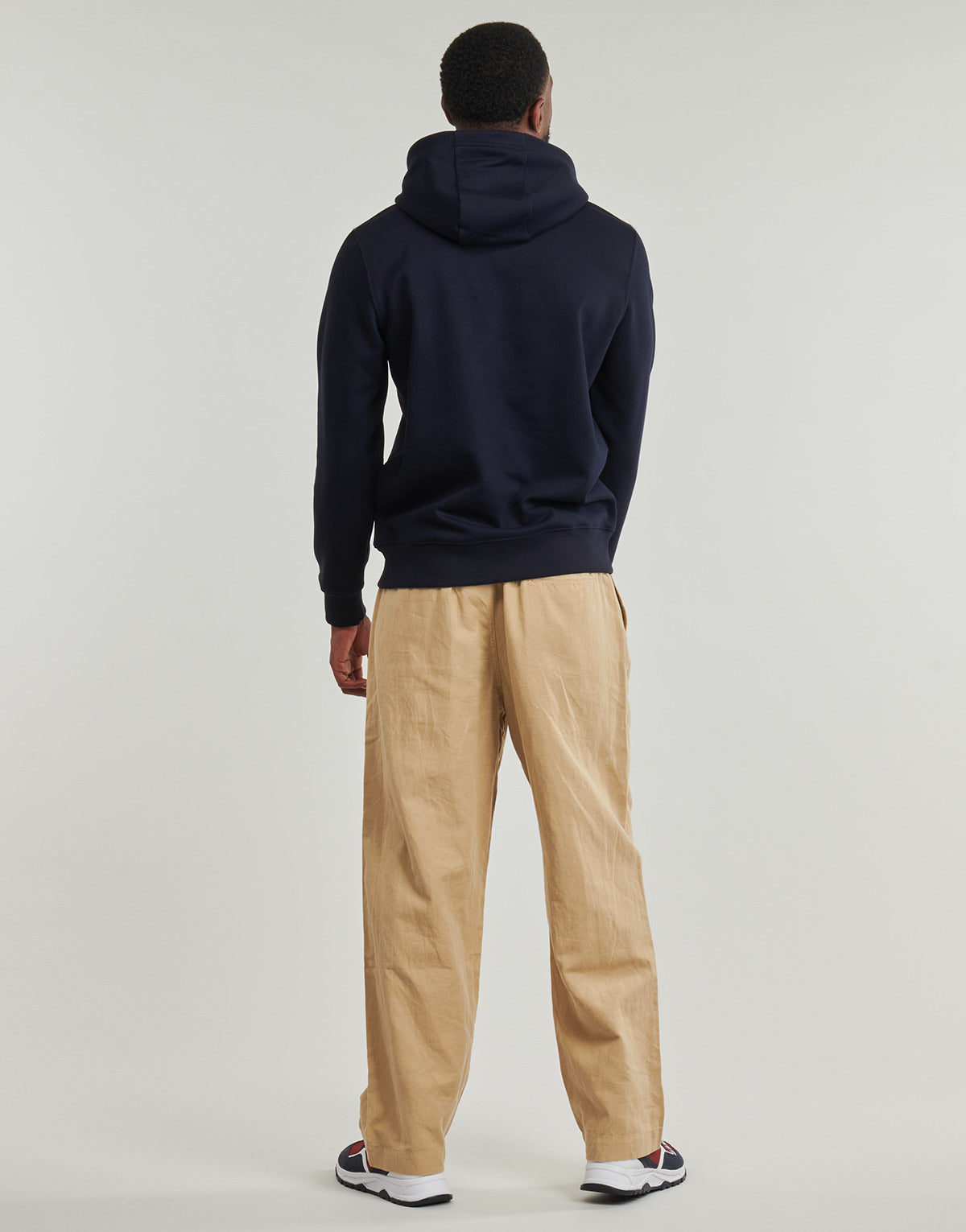 Felpa Uomo Tommy Hilfiger OVAL GRAPHIC HOODIE Blu