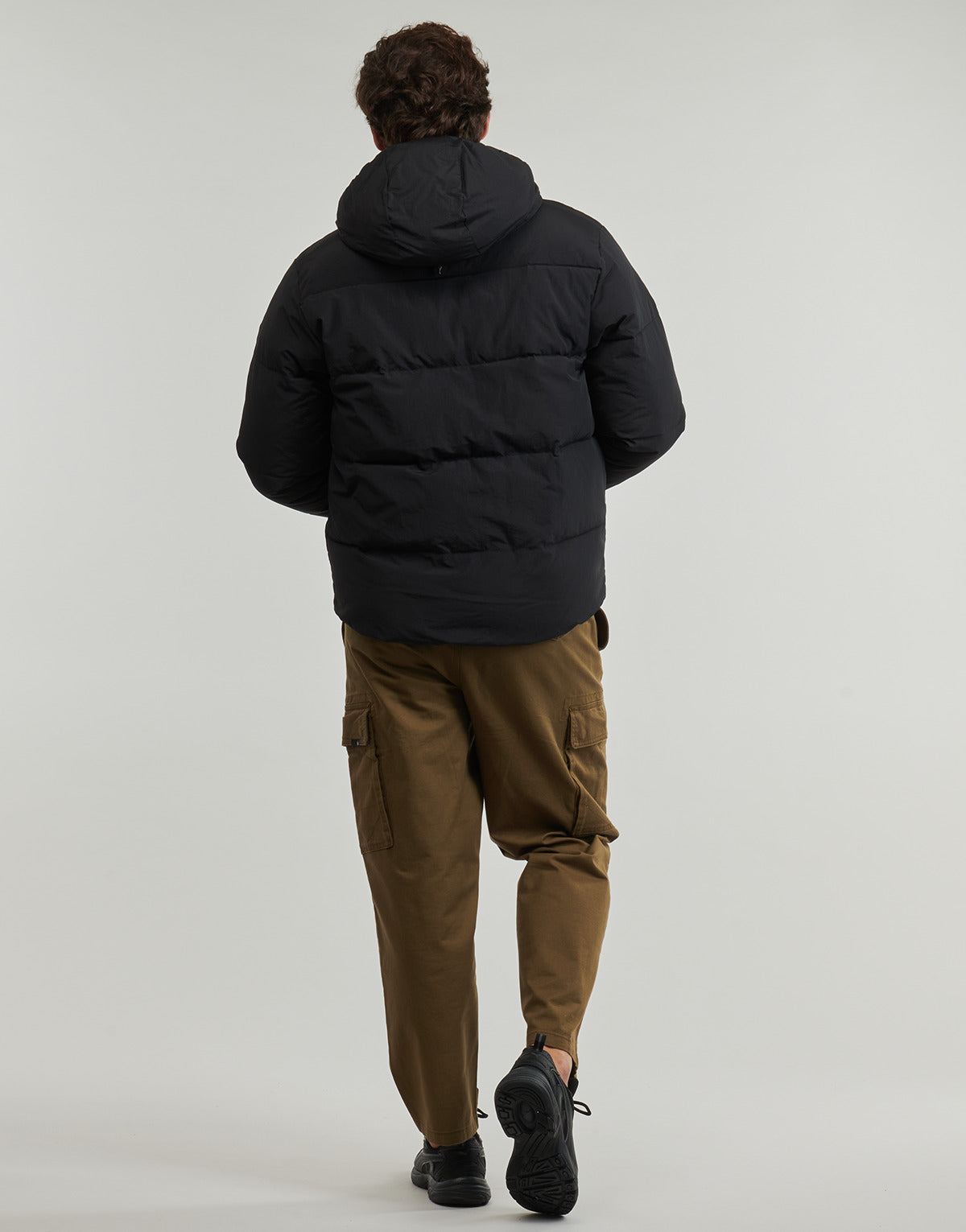 Piumino Uomo Element HOODED PUFFER Nero