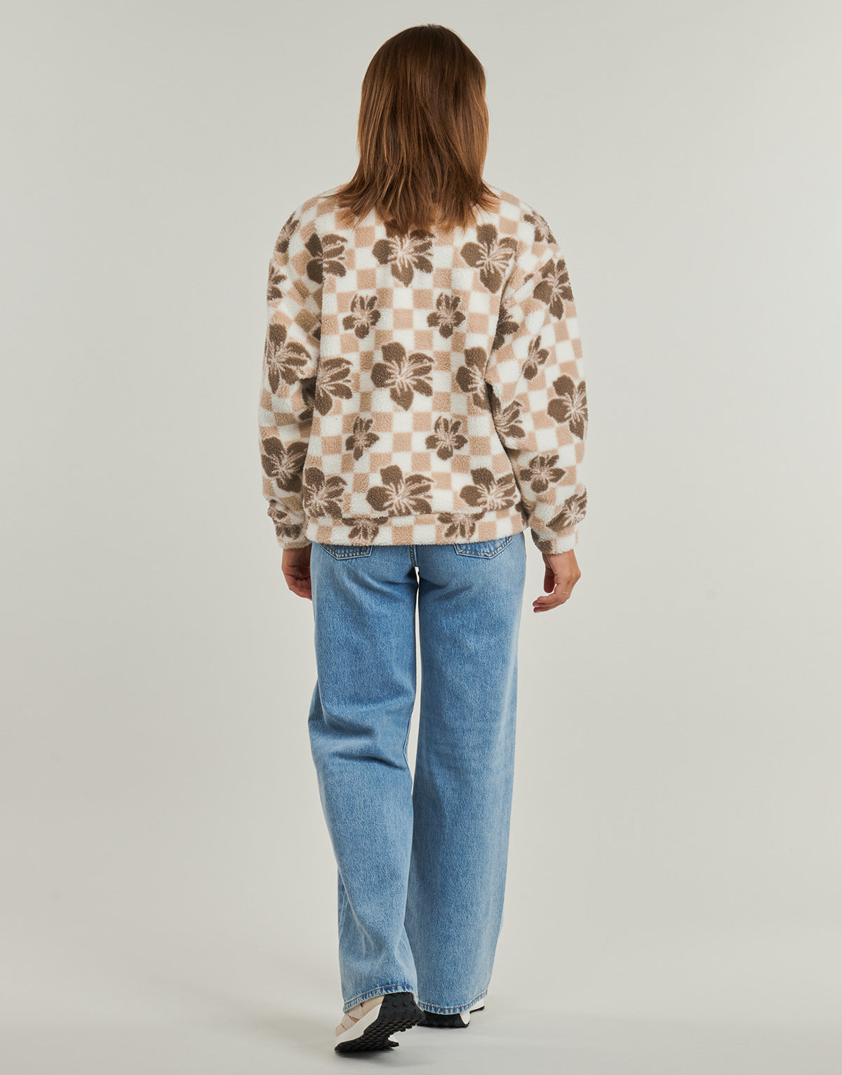 Felpa Donna Roxy JIVE TALKING BONDED Multicolore