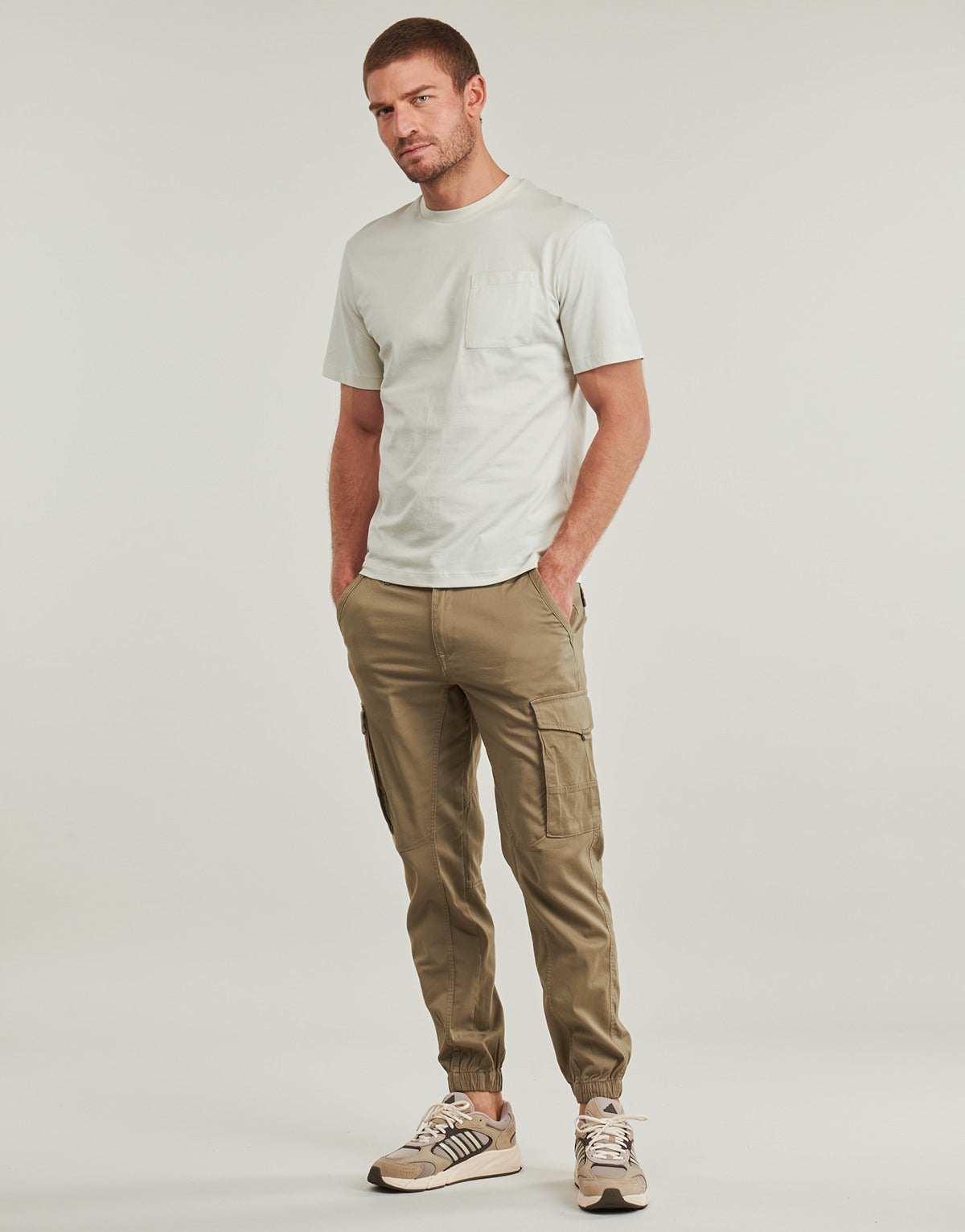 T-shirt Uomo Replay - Beige