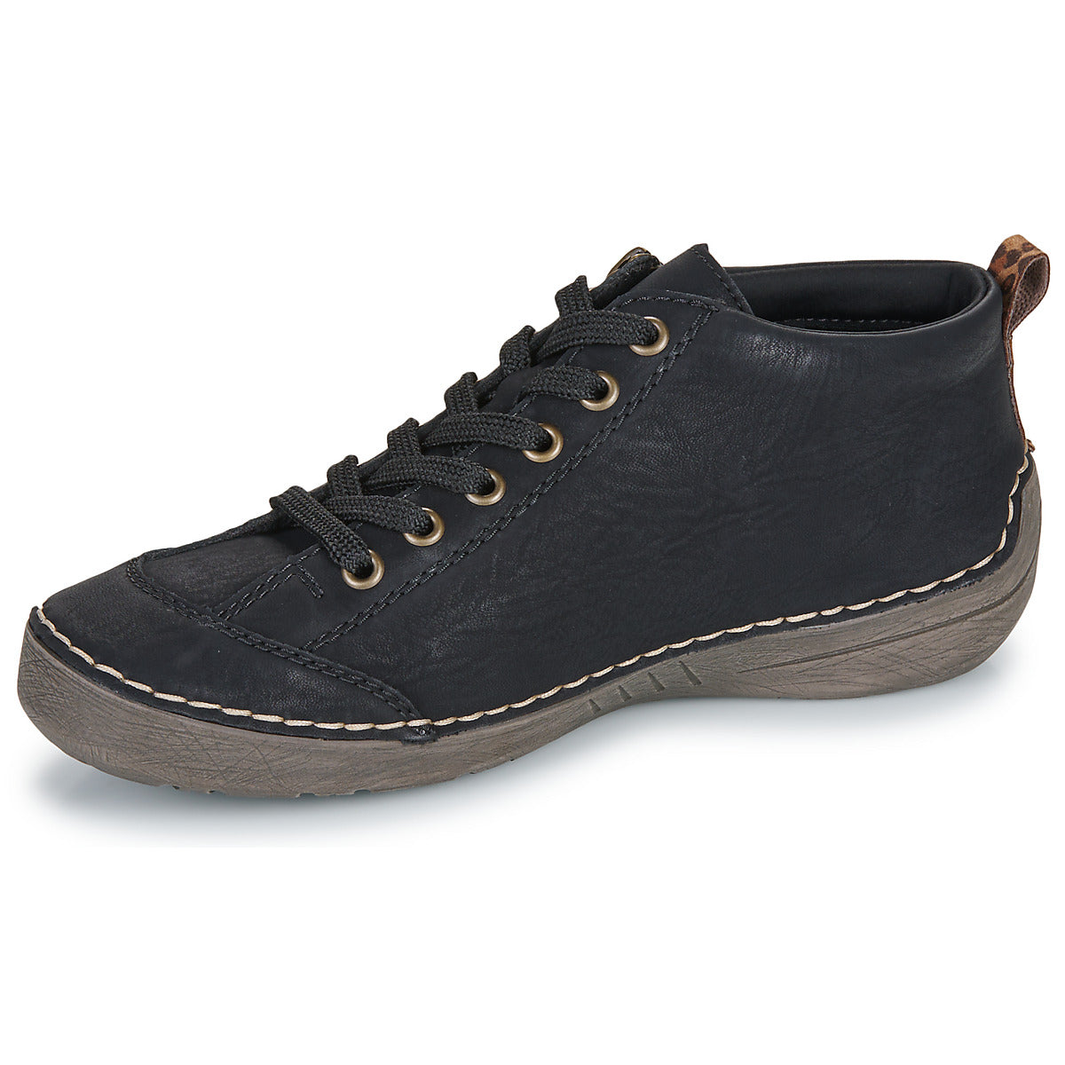 Sneakers basse Donna Rieker 52514-00 Nero