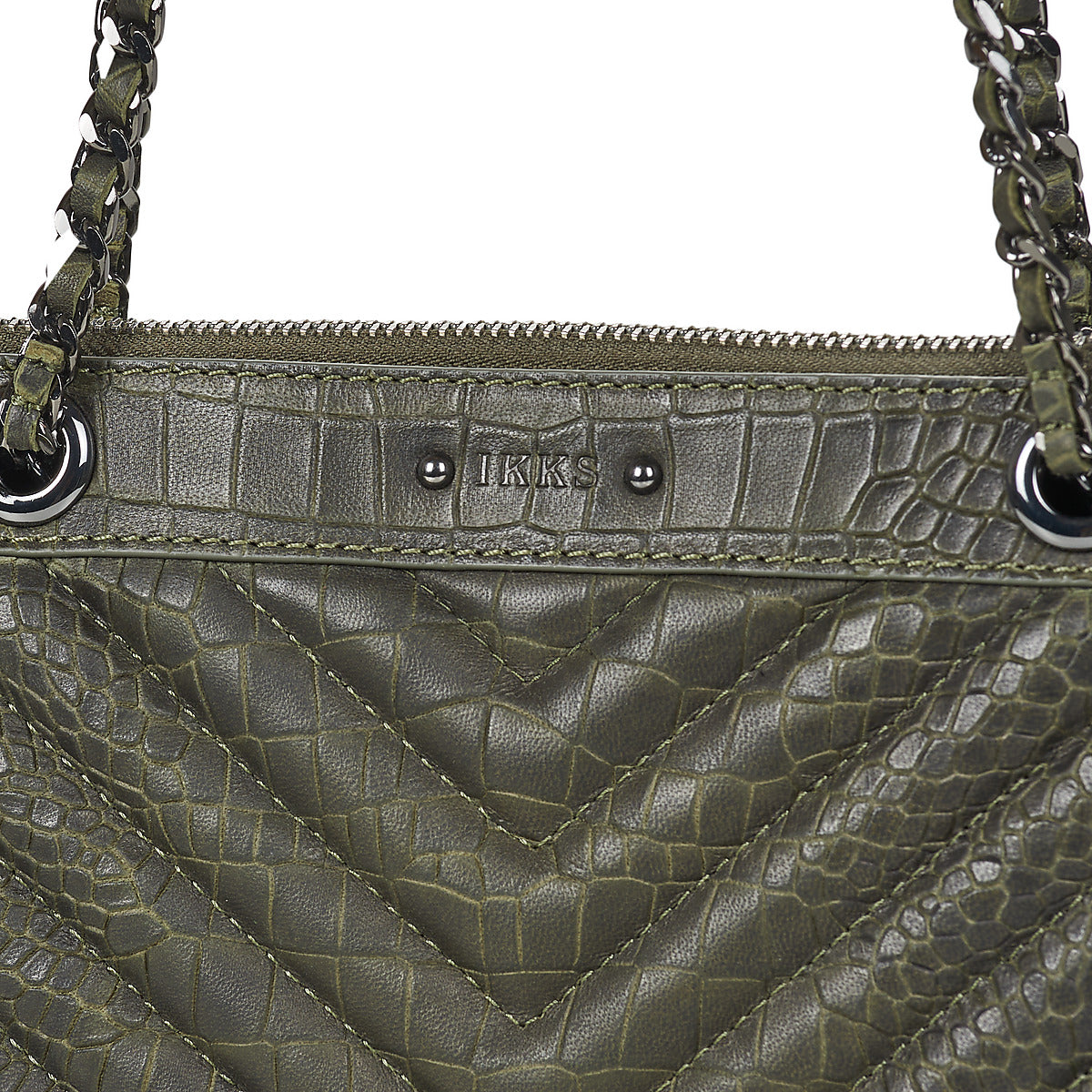 Borsa a tracolla Donna Ikks 1440 REPORTER Kaki