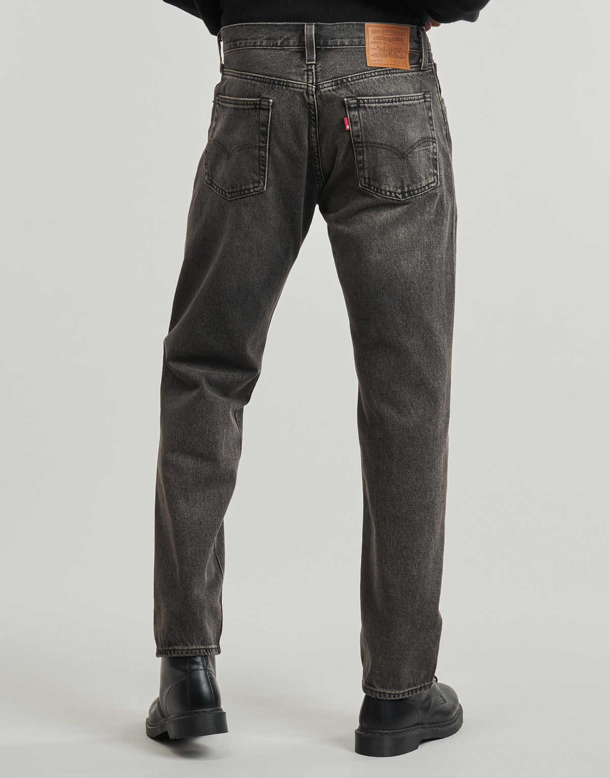 Jeans Uomo Levis 555® RELAXED STRAIGHT Nero