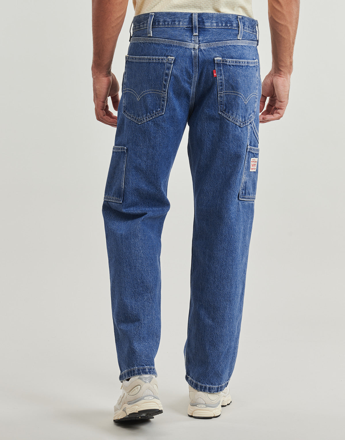 Jeans Uomo Levis 568 LOOSE STRT CARPENTER Blu