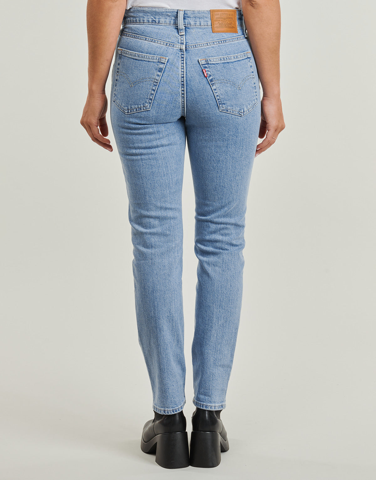 Jeans Donna Levis 724 HIGH RISE STRAIGHT Blu