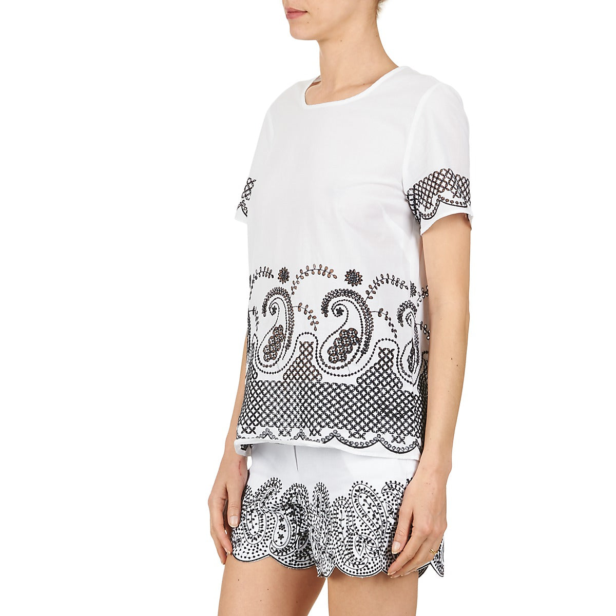 Camicetta Donna MICHAEL Michael Kors MS64KTX4AB Bianco