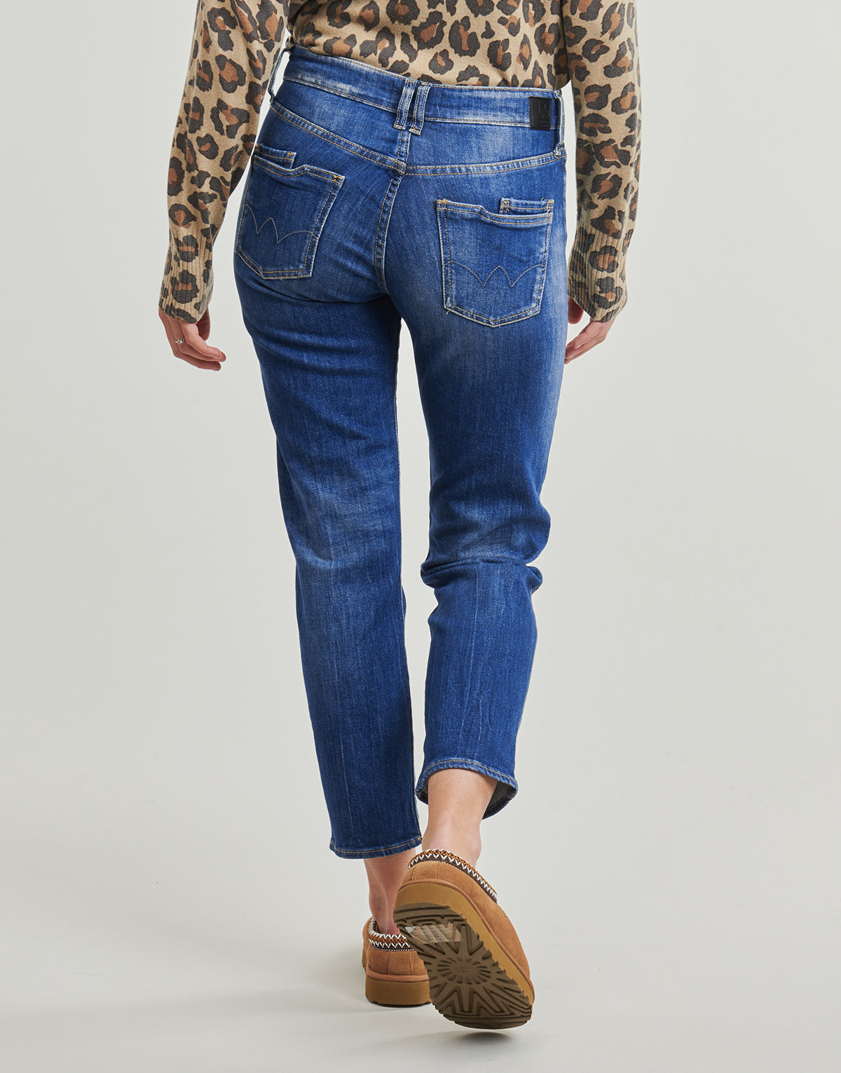 Jeans Mom Donna Le Temps des Cerises 400/17 ALENA Blu
