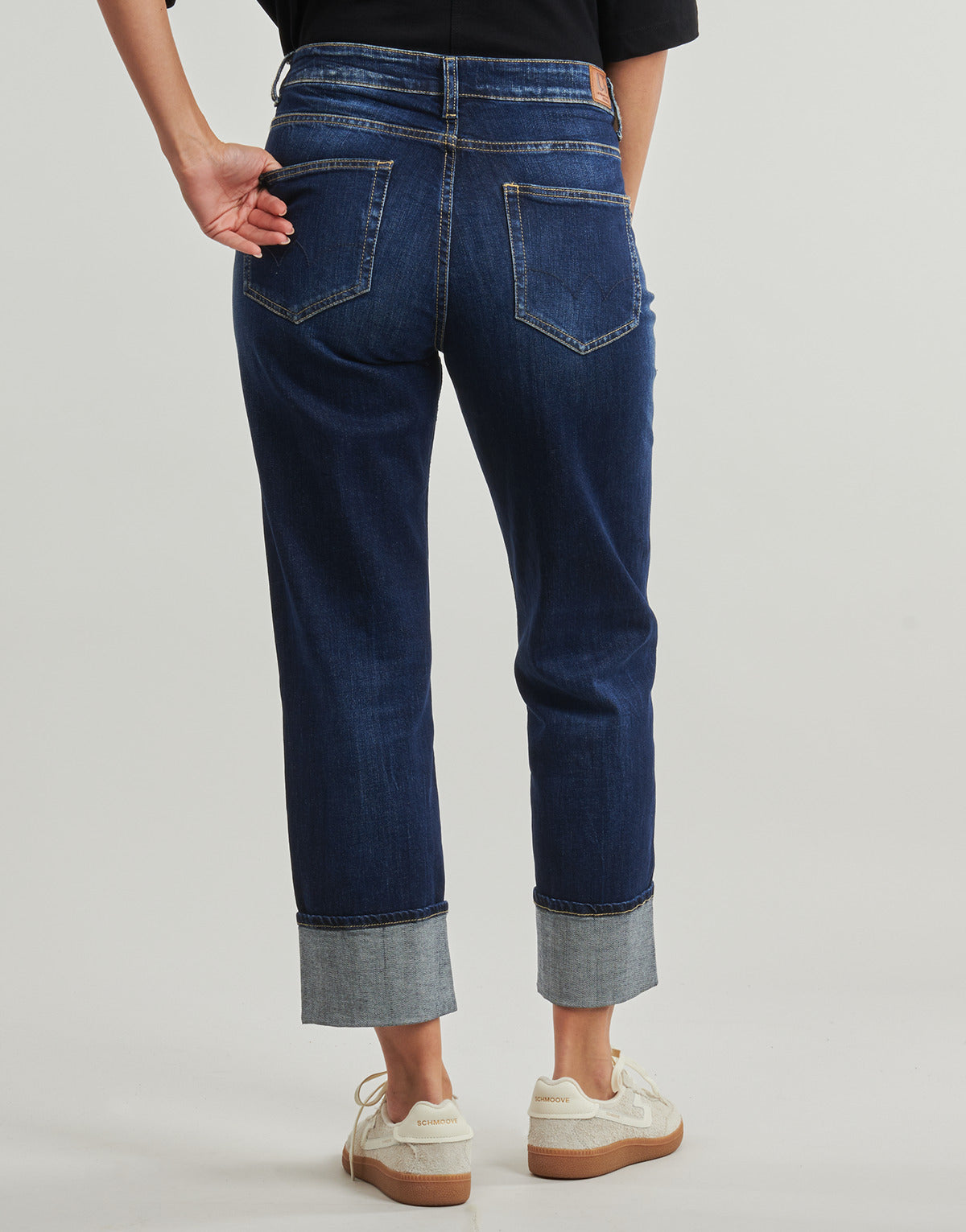Jeans boyfriend Donna Le Temps des Cerises 400/60 JAMA Blu