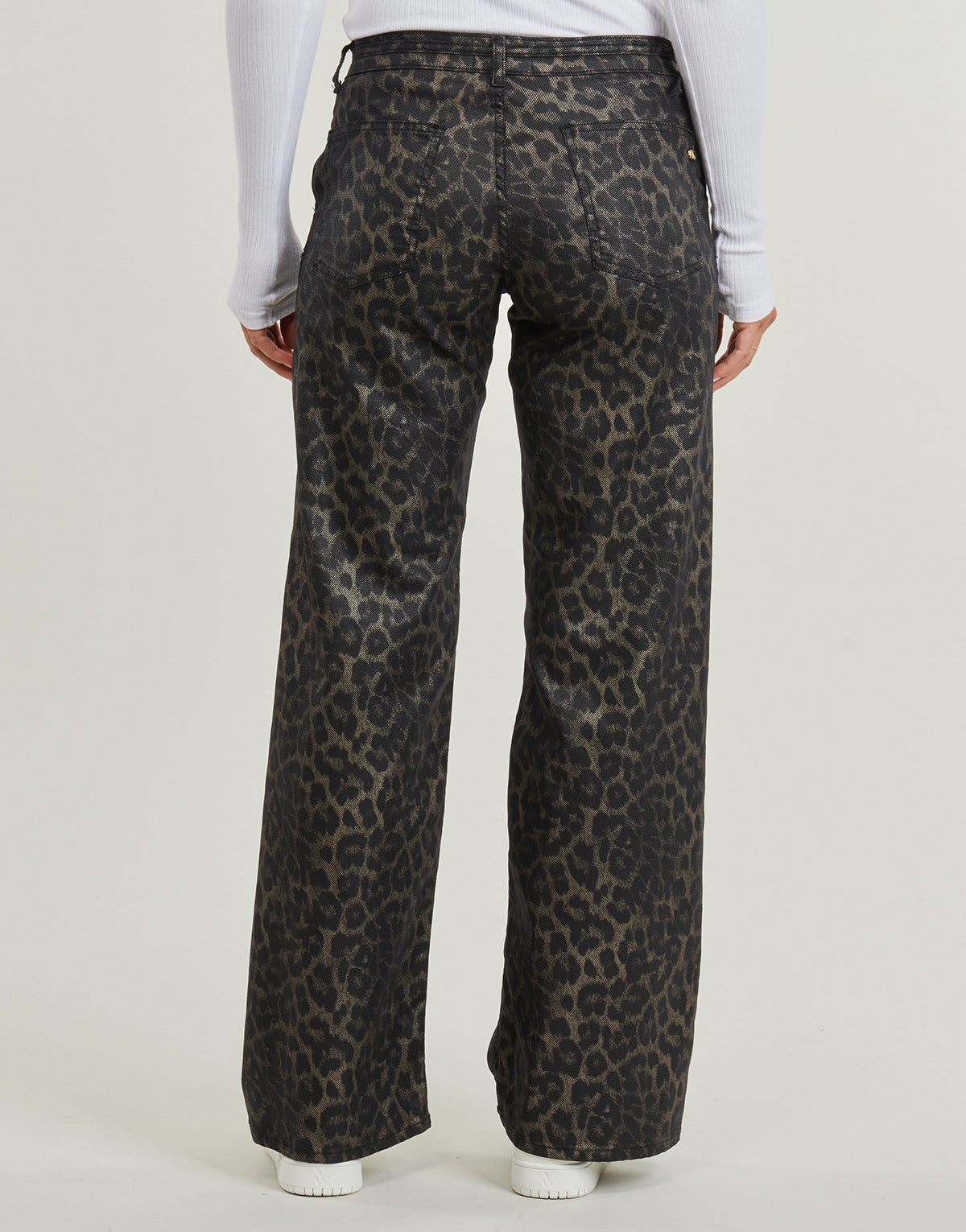 Pantalone Donna Le Temps des Cerises TAHIS FLEXY Marrone