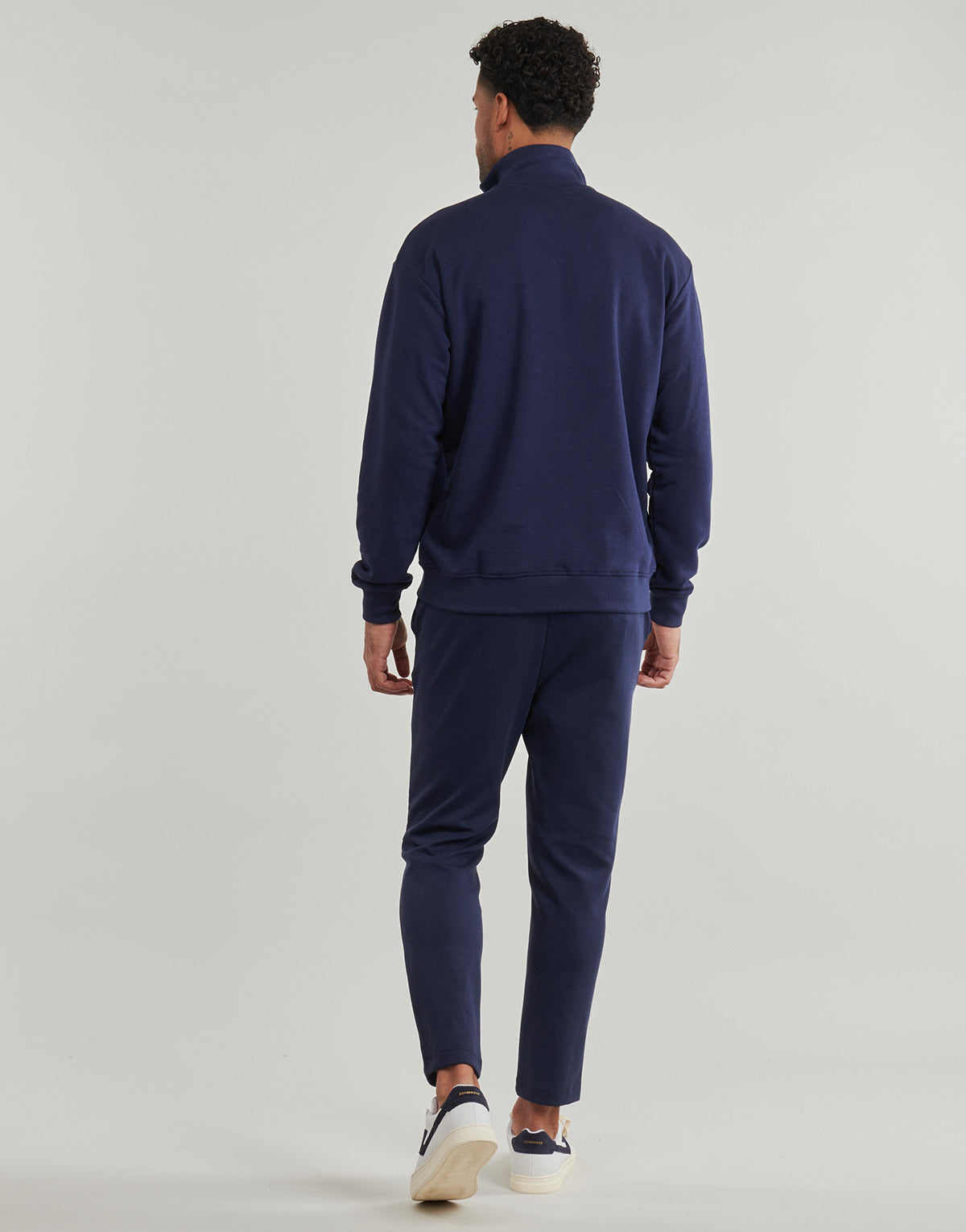 Felpa Uomo Fila PARELLA LOOSE HALF-ZIP SWEATSHIRT Marine