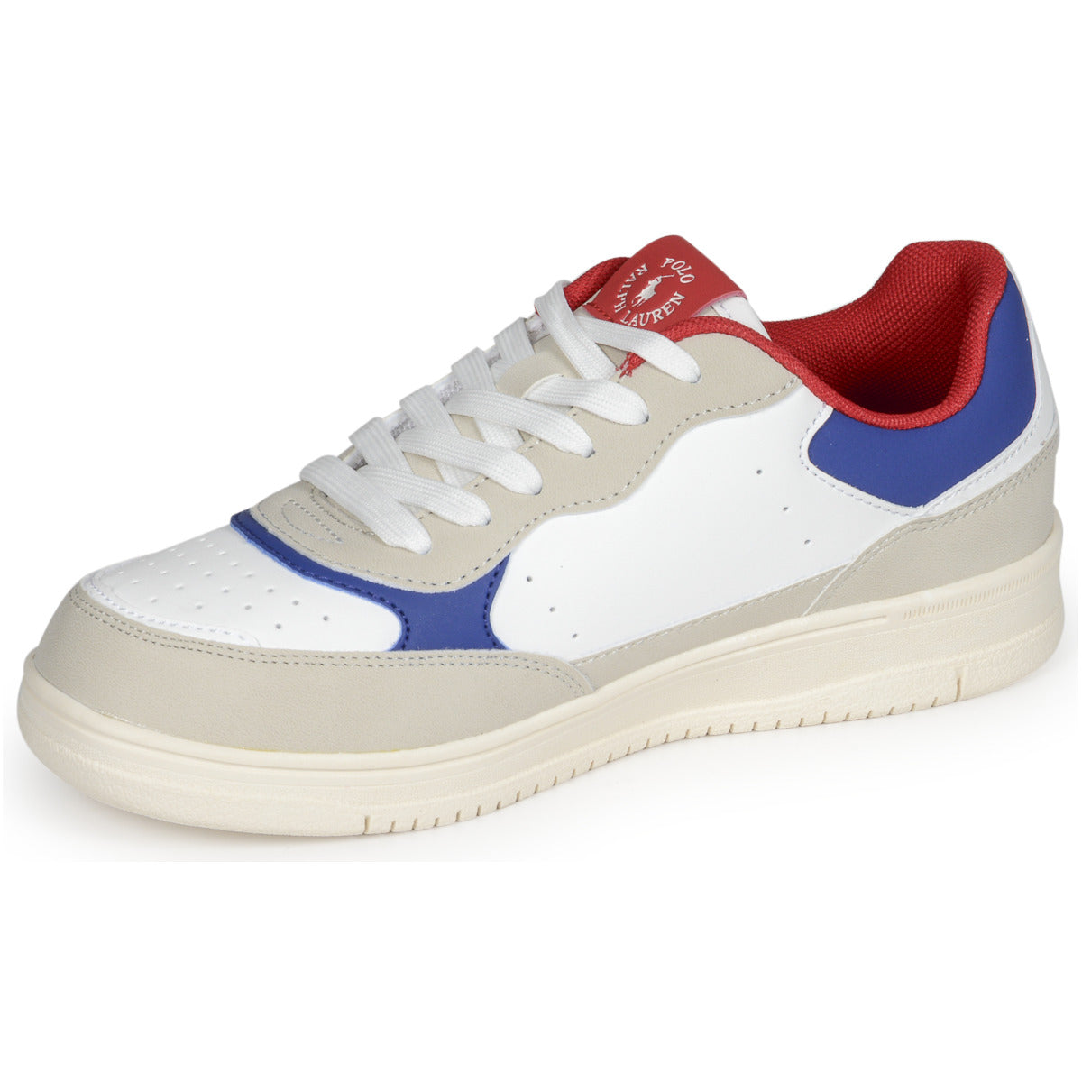 Scarpe bambini ragazzo Polo Ralph Lauren MASTER COURT II Bianco