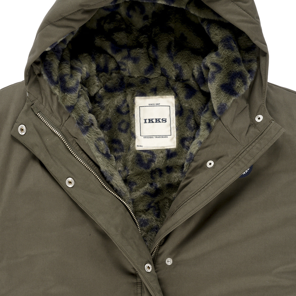 Piumino ragazza Ikks X242012 Kaki