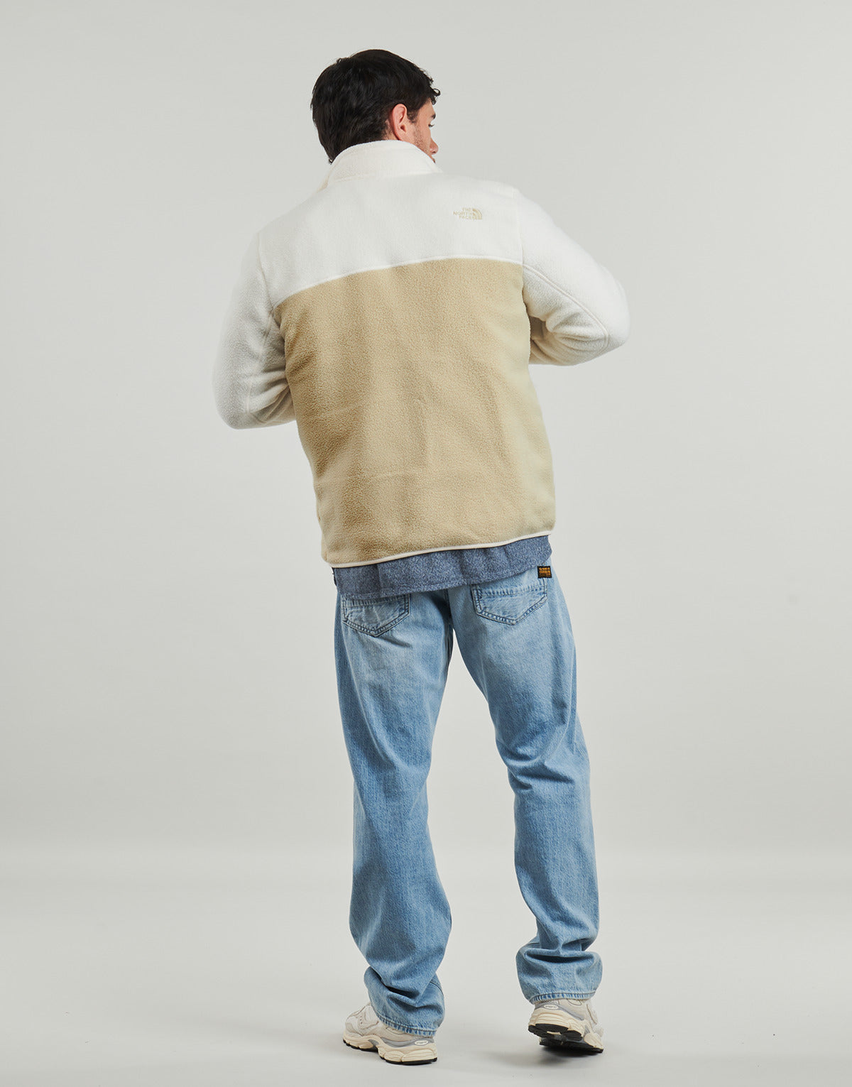 Felpa Uomo The North Face YUMIORI FULL ZIP Beige