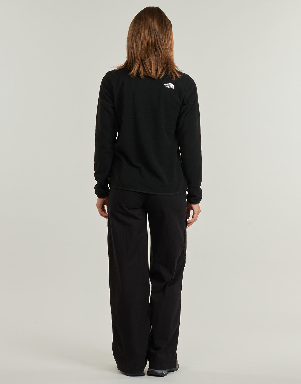 Felpa Donna The North Face GLACIER FLEECE 1/4 ZIP Nero