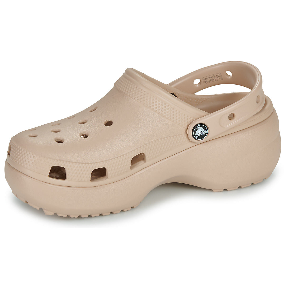 Scarpe Donna Crocs Classic Platform Clog W Beige