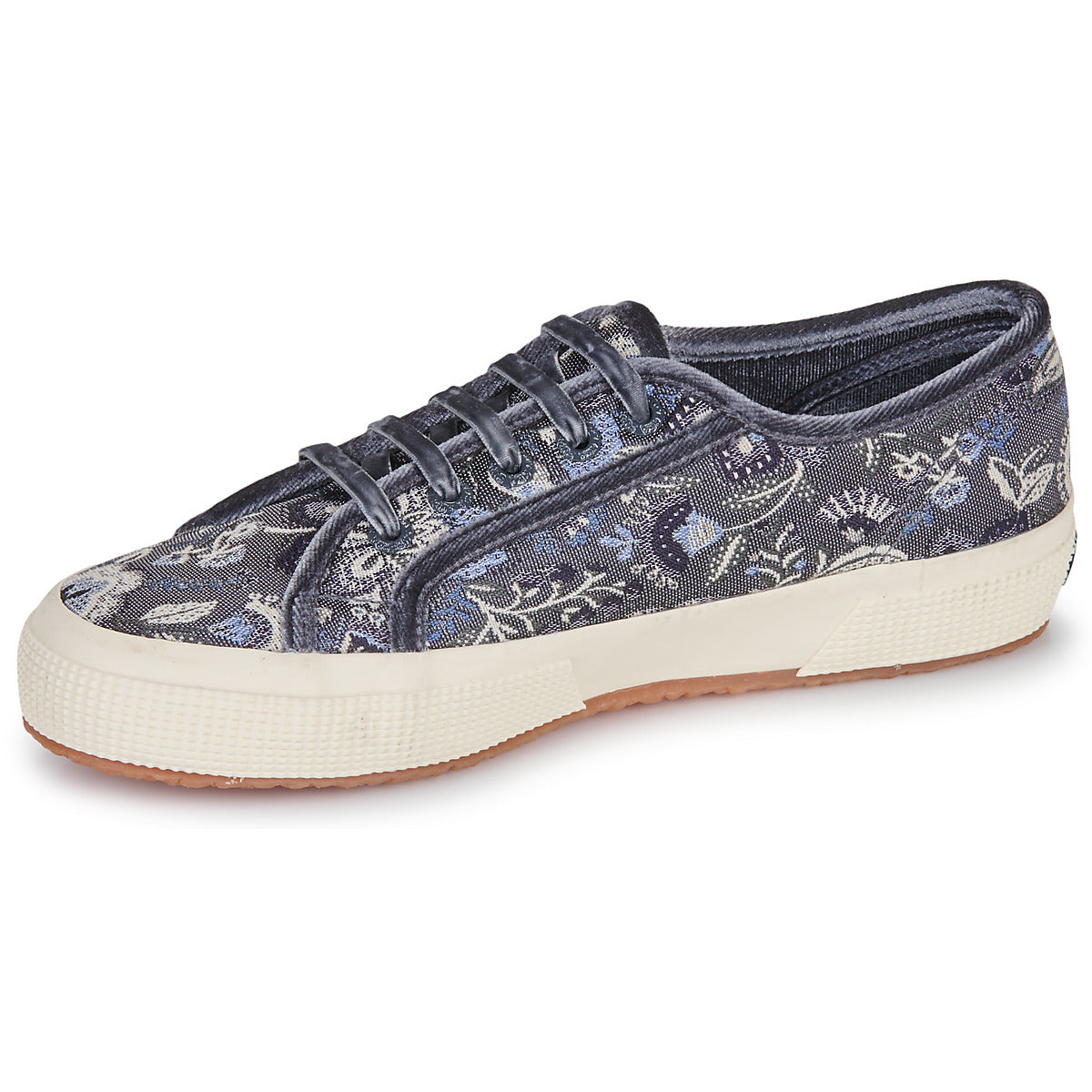 Sneakers basse Donna Superga 2750 TAPESTRY Grigio