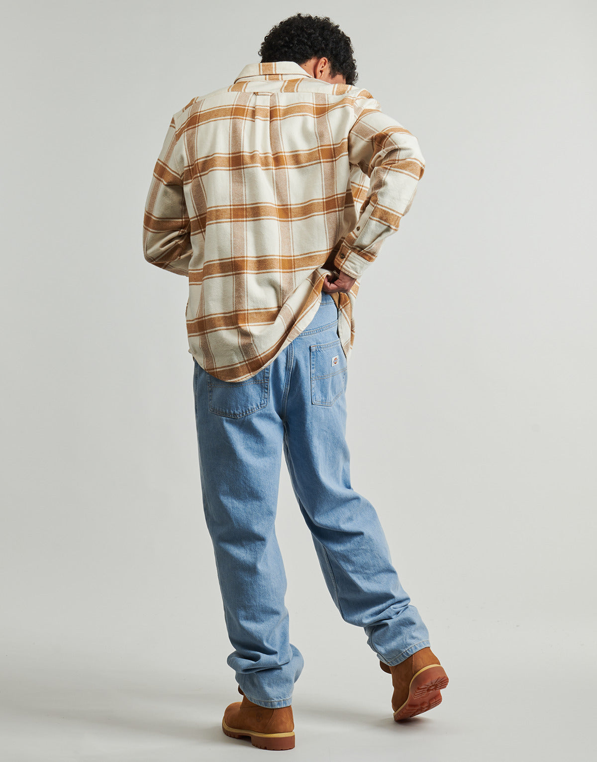 Jeans Flare Uomo Dickies THOMASVILLE DENIM PANT Blu