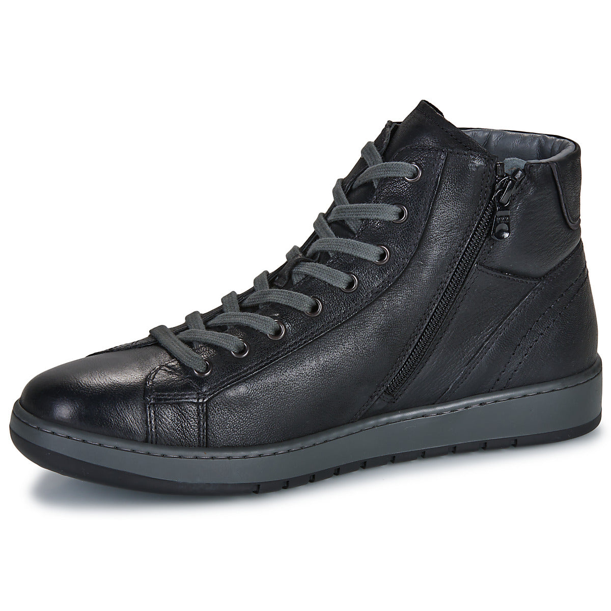 Sneakers alte Uomo NeroGiardini I500940U-100 Nero