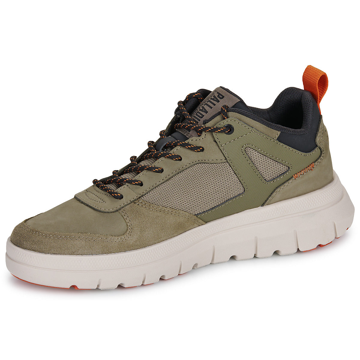 Sneakers Uomo Palladium PALLAFLEX LO MIX Kaki