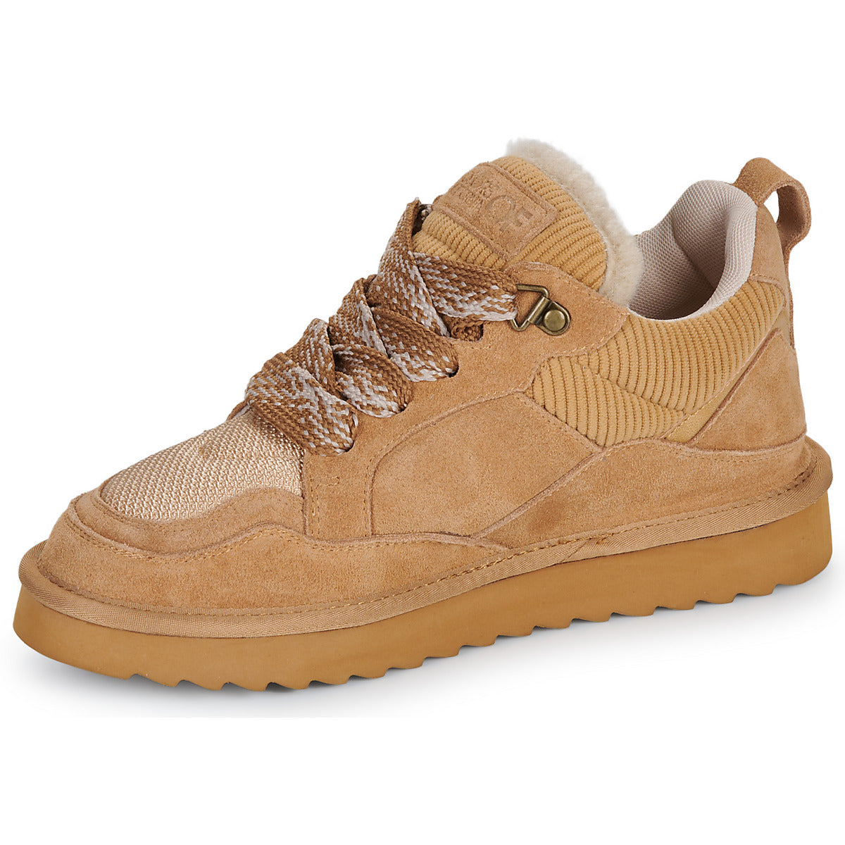 Sneakers basse Donna Colors of California COW SUEDE SNEAKER Marrone