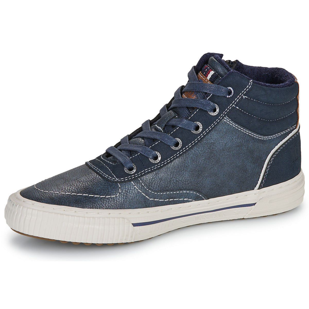 Sneakers alte Uomo Mustang MASHA Blu