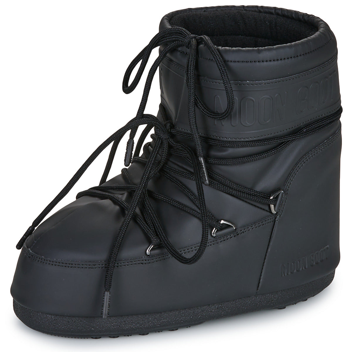 Scarpe da neve Uomo Moon Boot MB ICON LOW RUBBER Nero