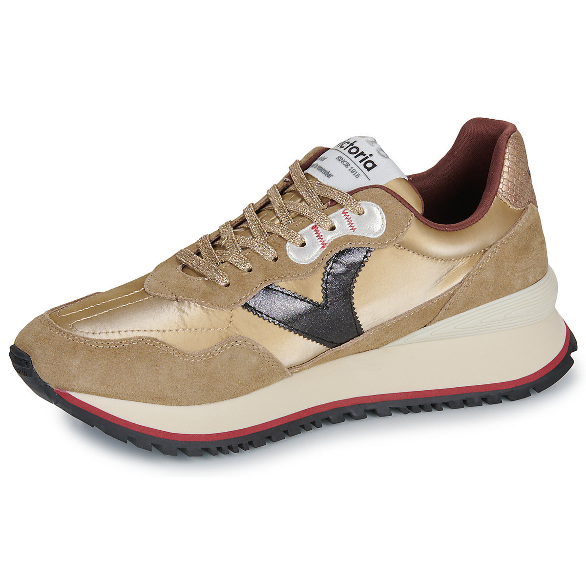 Sneakers basse Donna Victoria VIENTO Marrone